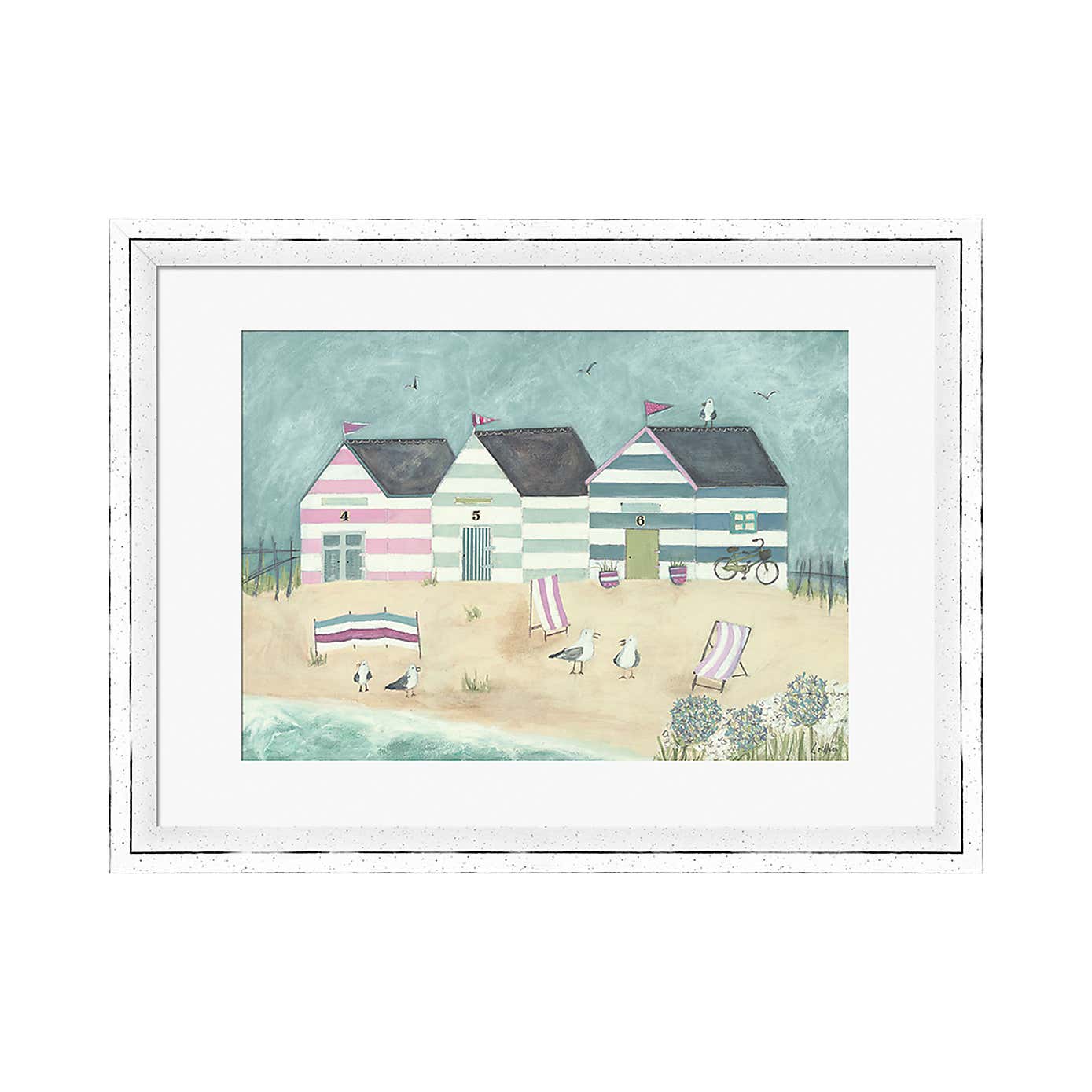 The Art Group A Sunday Afternoon Bike Ride Framed Print