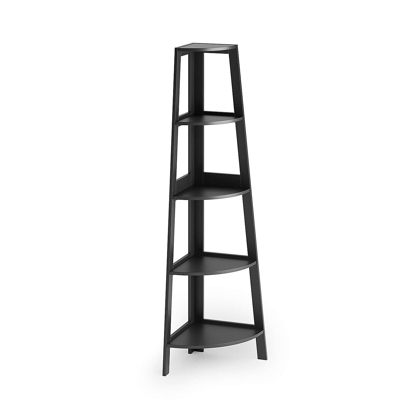 Nautical Corner Ladder Shelving Unit