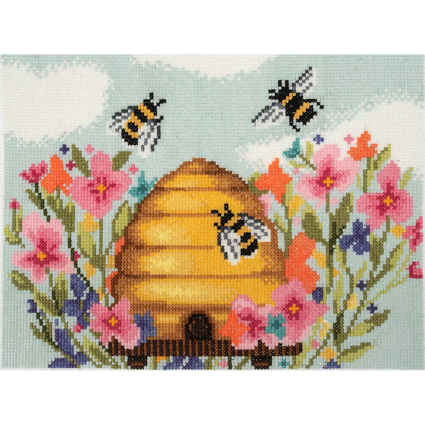 Cross Stitch Modern Bee