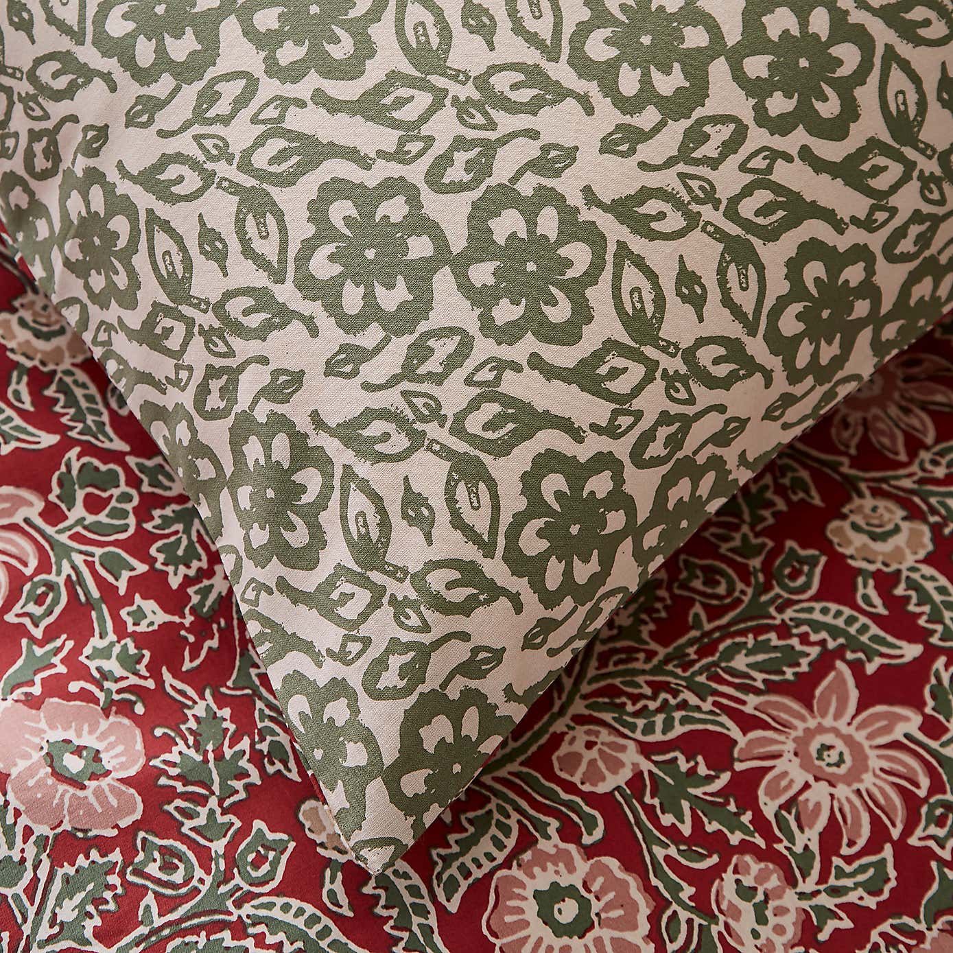 Ziara 100% Cotton Duvet Cover and Pillowcase Set