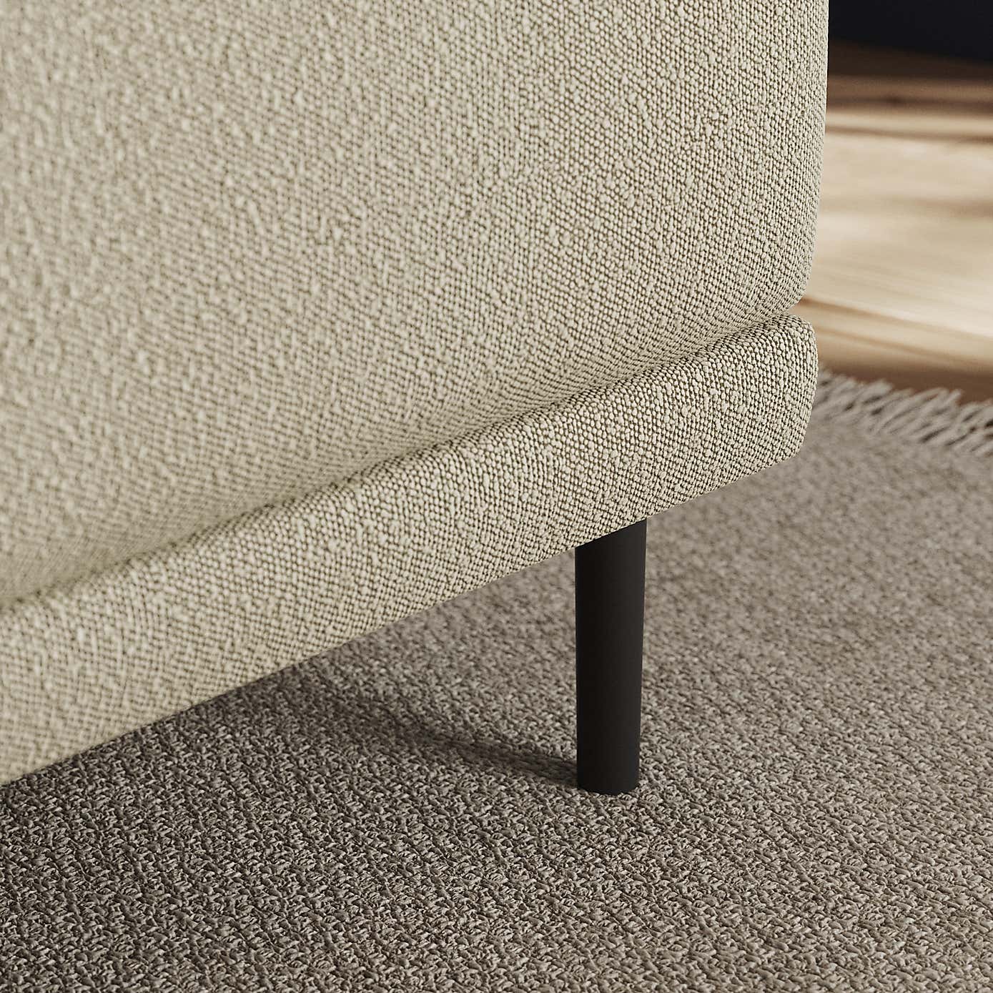 Mae Long Dining Bench, Boucle