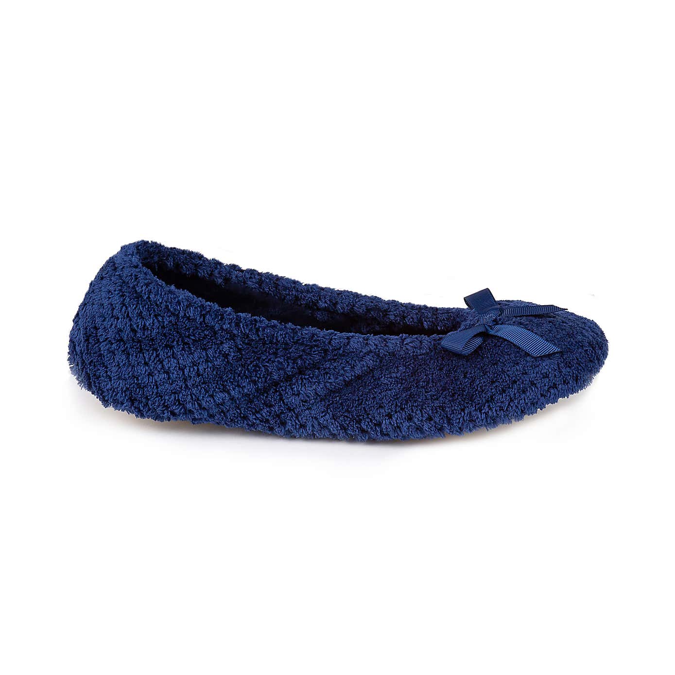 totes Isotoner Popcorn Ladies Ballet Slippers