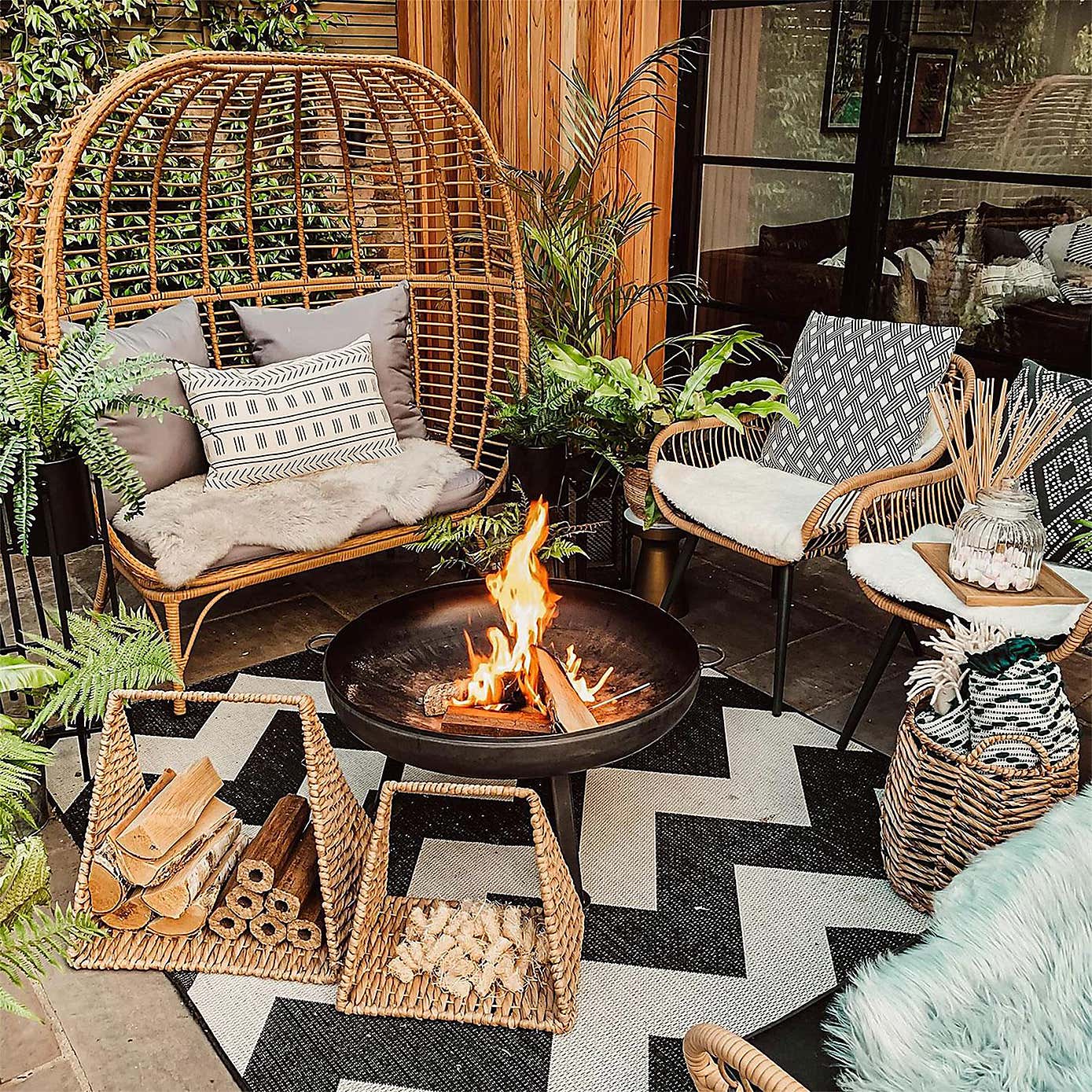 Ecoblaze Pini Kay Wood Pack of 12 Briquettes, 10kg