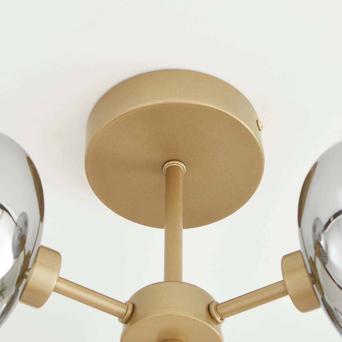 Aurora 3 Light Semi Flush LED Ceiling Light