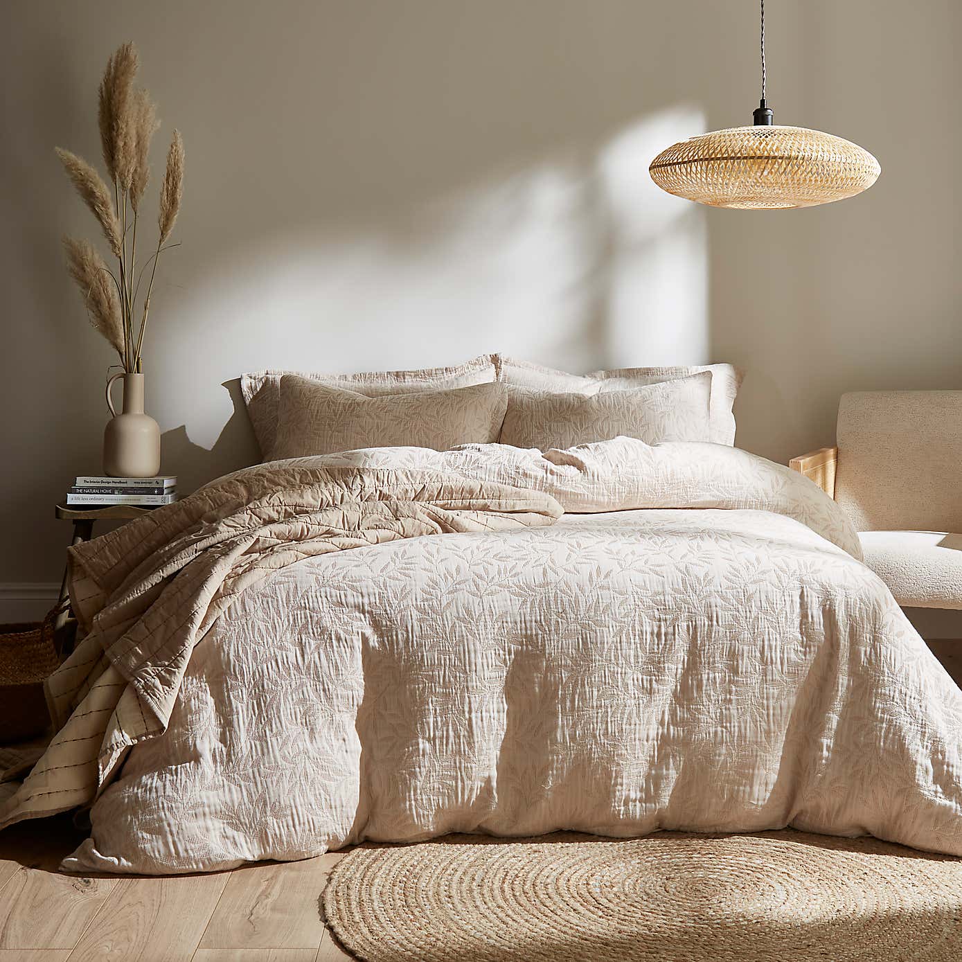 Kingham Leaves Oxford Pillowcase