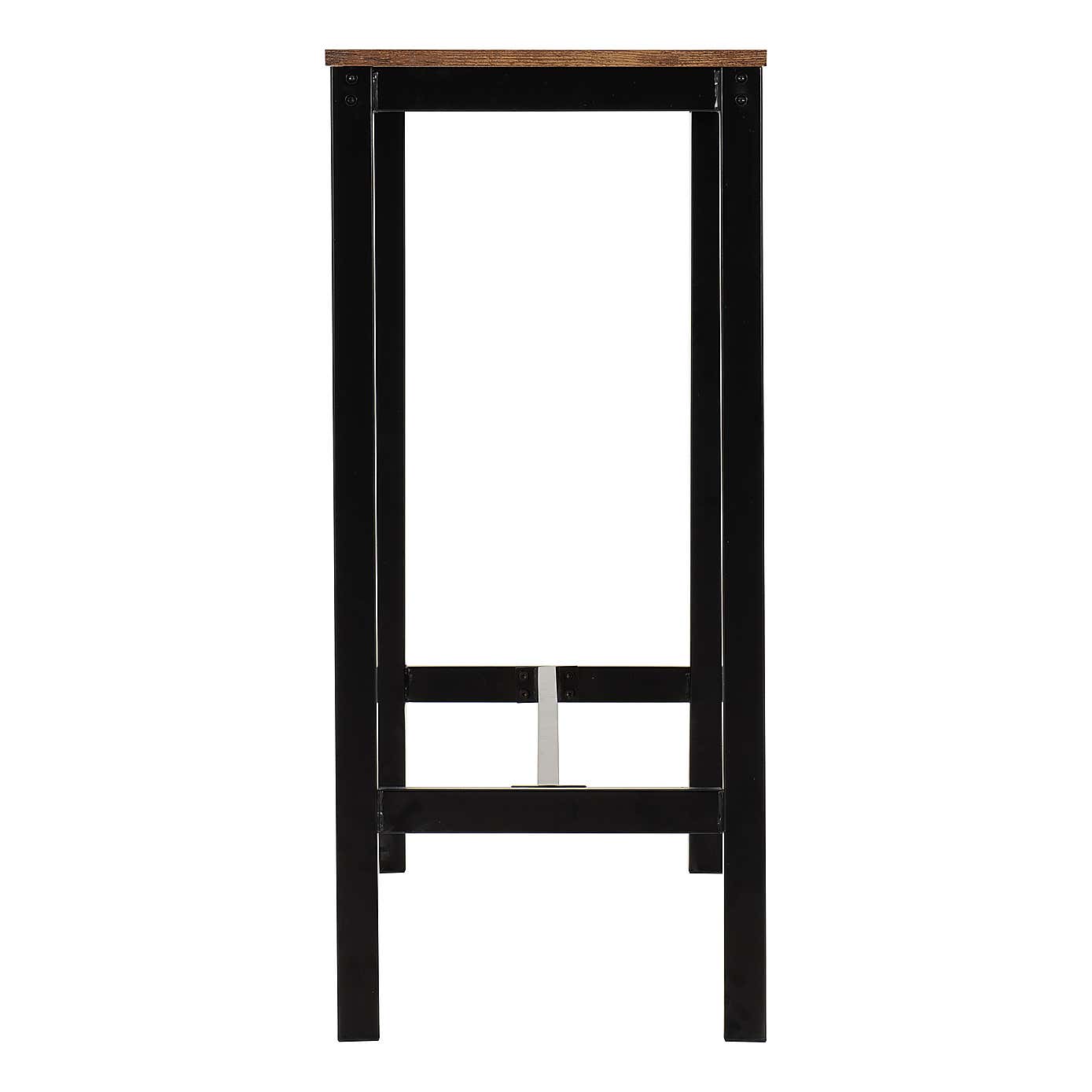 Athens Concrete Effect Breakfast Bar Set