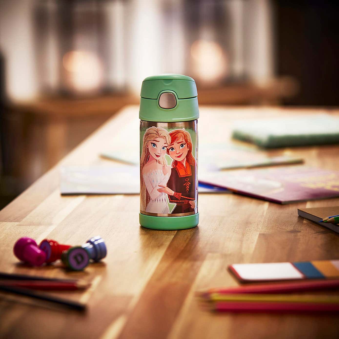 Thermos Funtainer Disney Frozen Water Bottle, 355ml