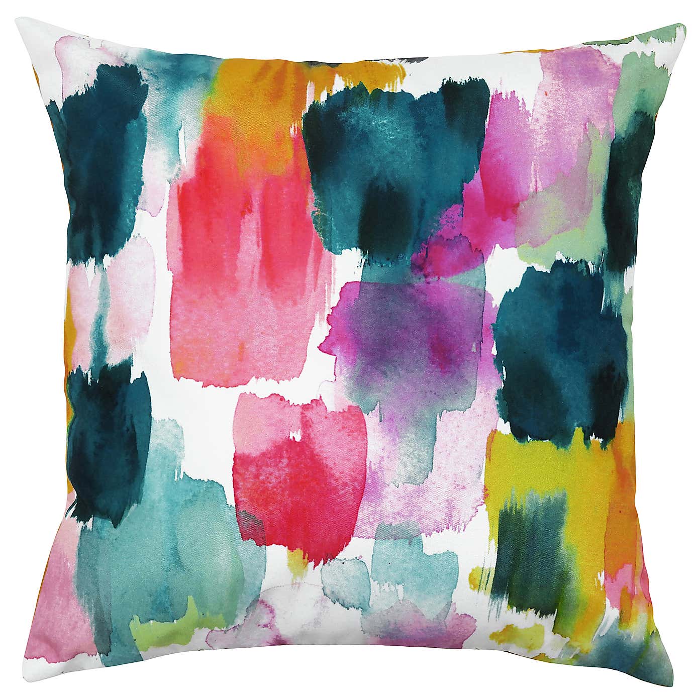 Watercolours Ochre Outdoor Cushion
