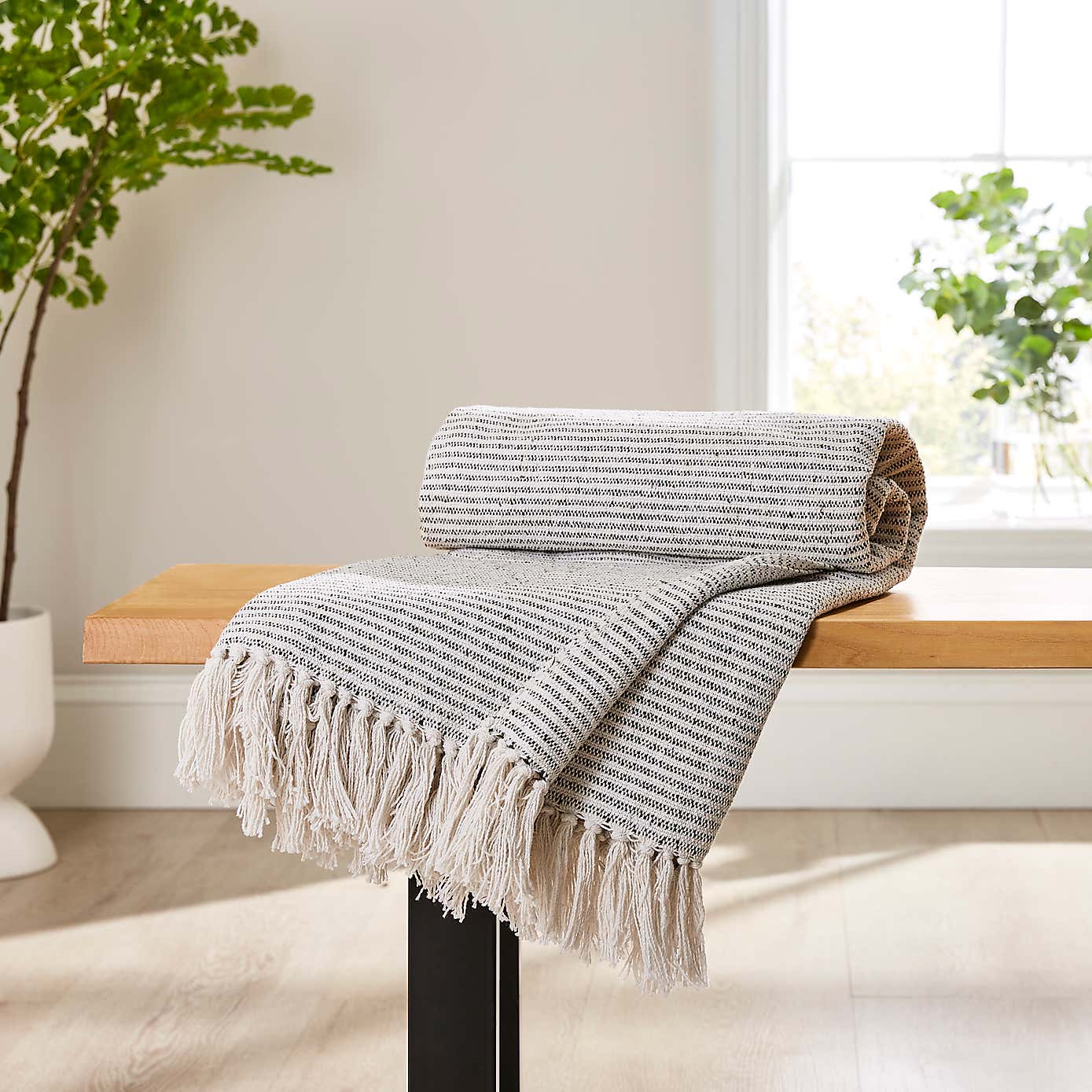 Russell Stripe Throw