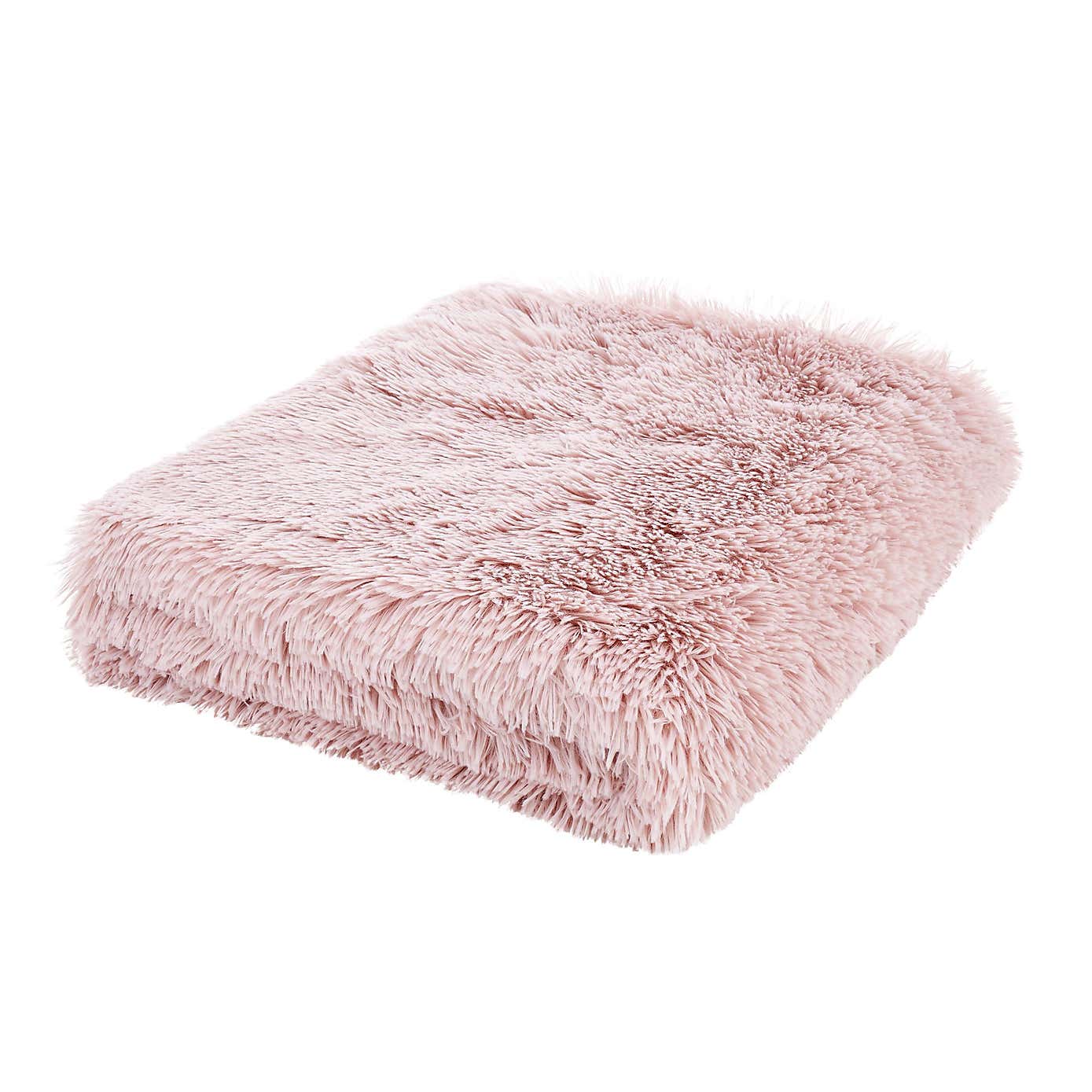 Cuddly Faux Fur Supersize Family Throw 245cm x 280cm