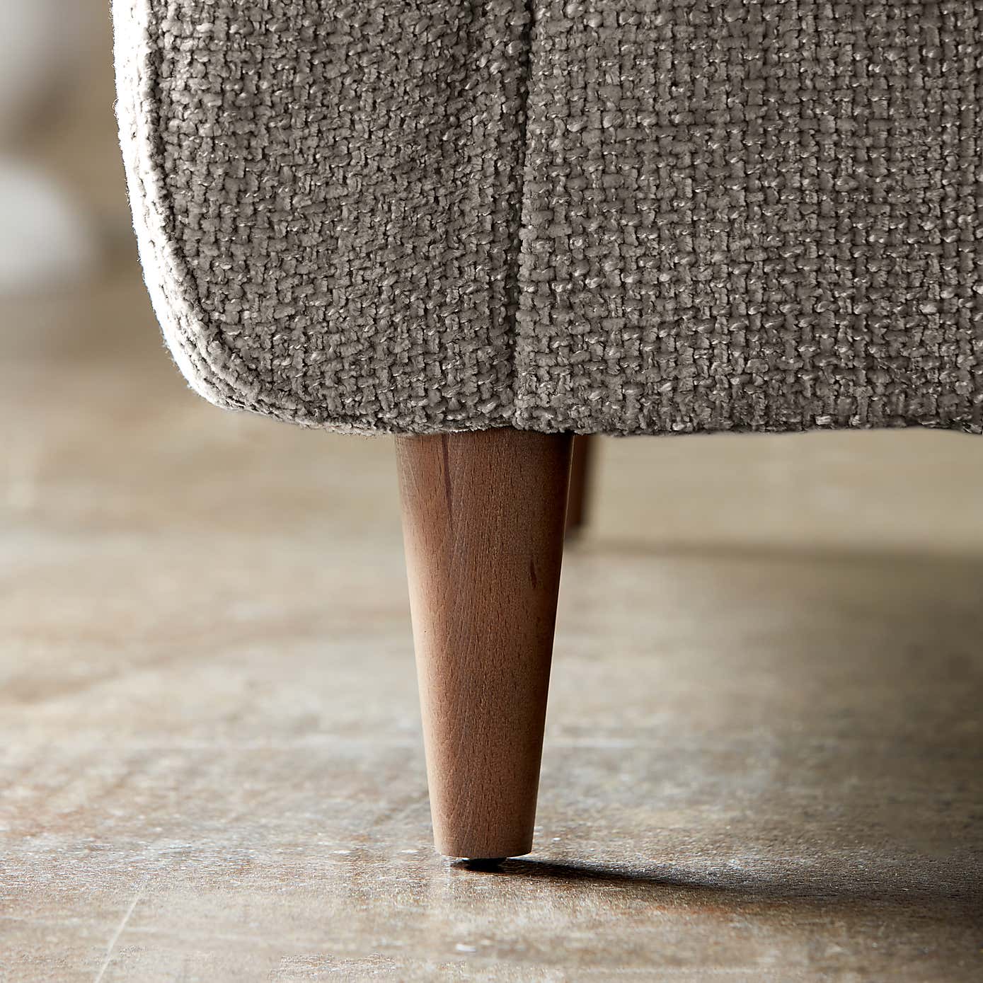 Sven Chunky Chenille Snuggle Chair