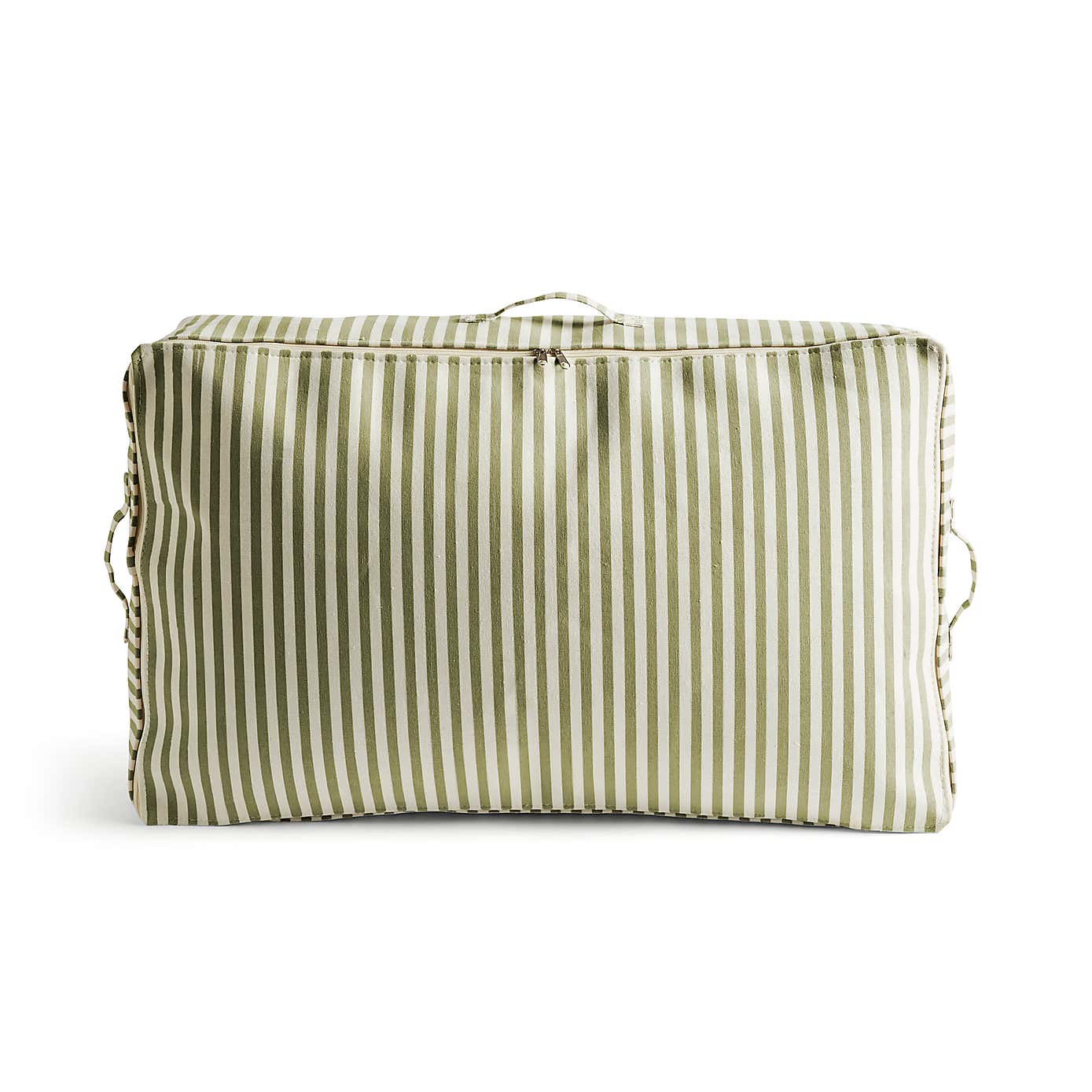 Striped Underbed Storage Storage Bag