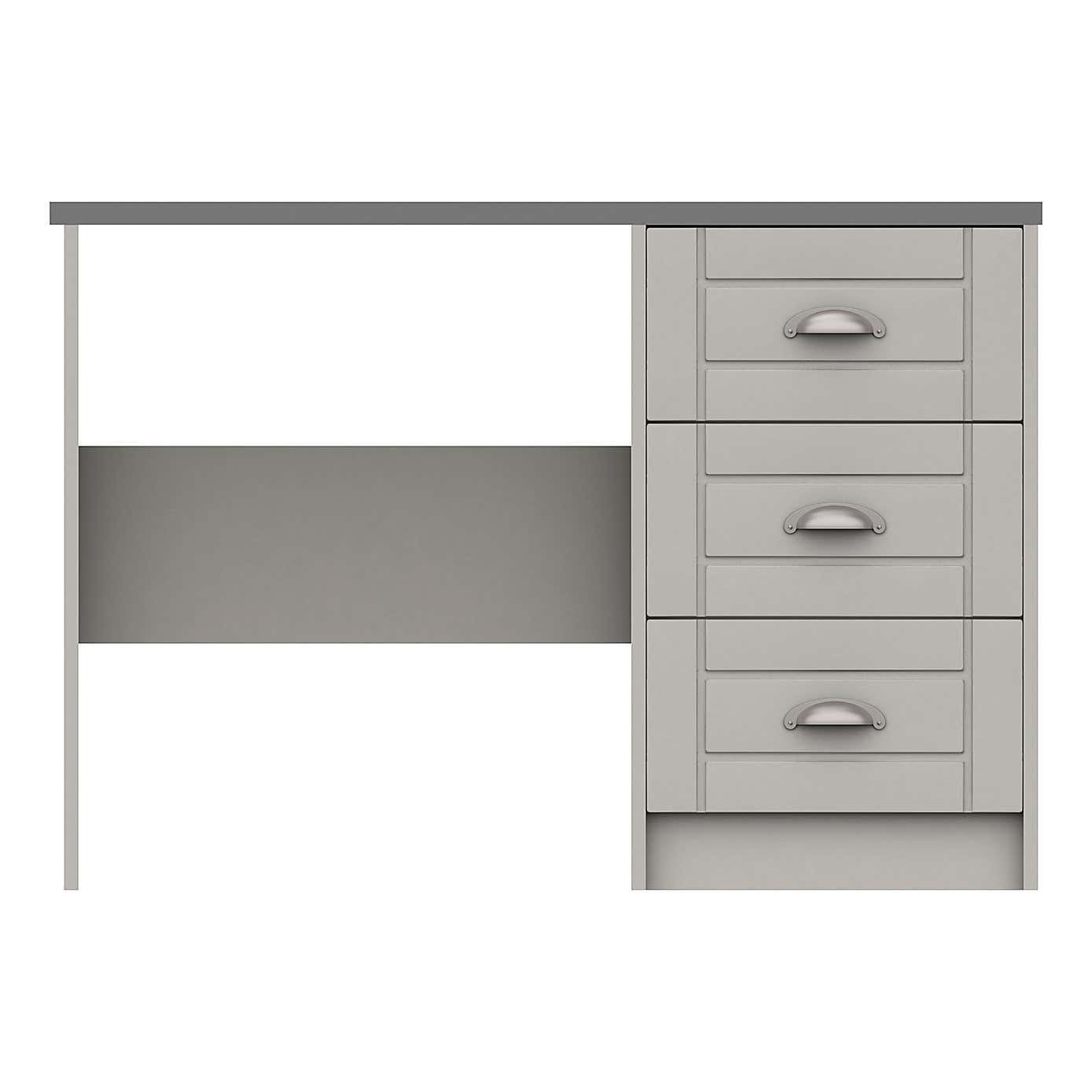 Darwin White and Oak Effect Dressing Table