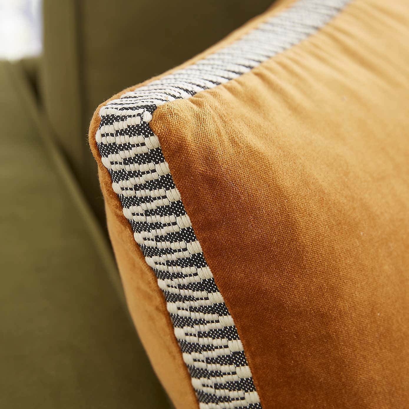 Square Taped Cushions