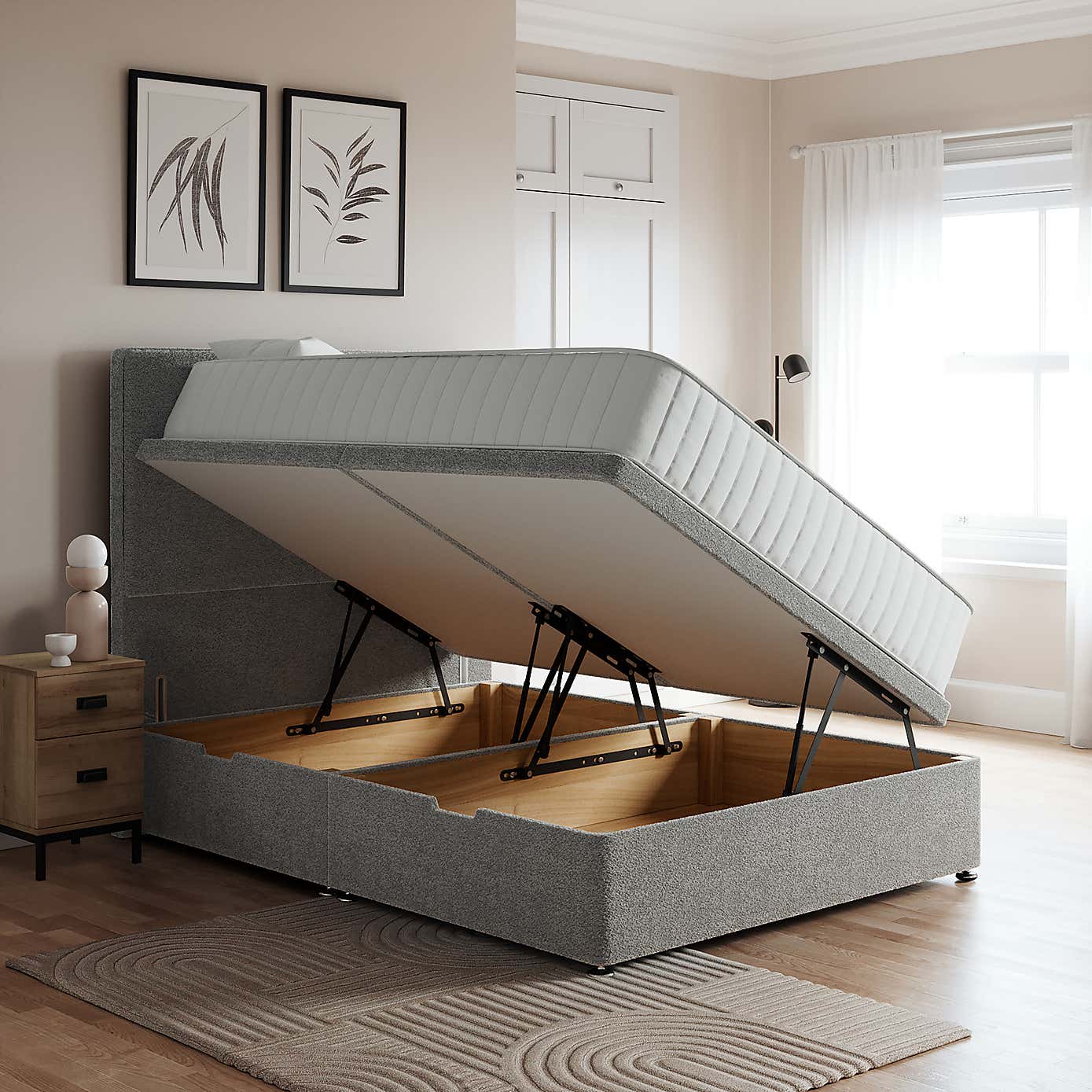 Side Teddy Ottoman Base