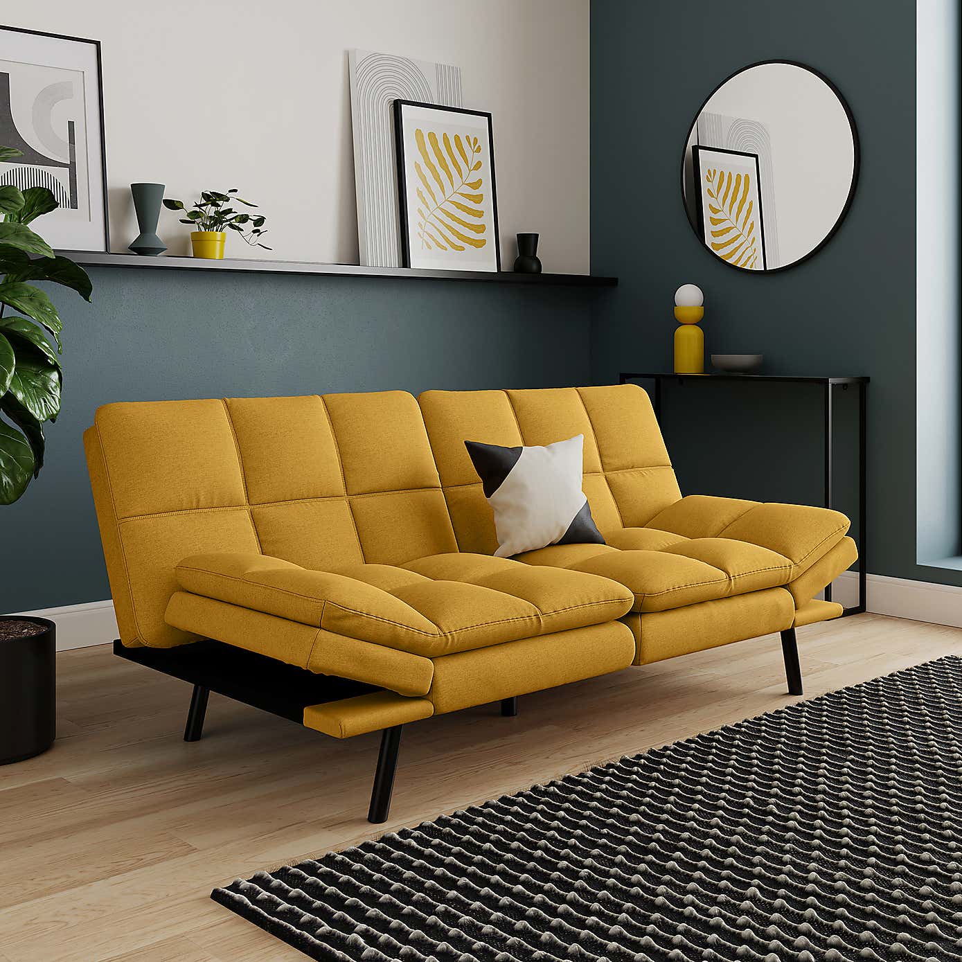 Luis Flatweave Clic Clac Sofa Bed