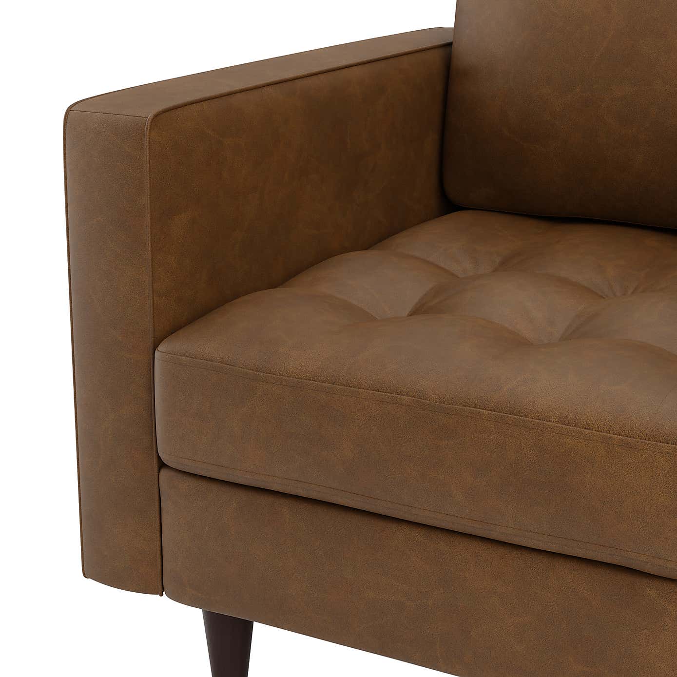 Zoe Faux Leather Armchair