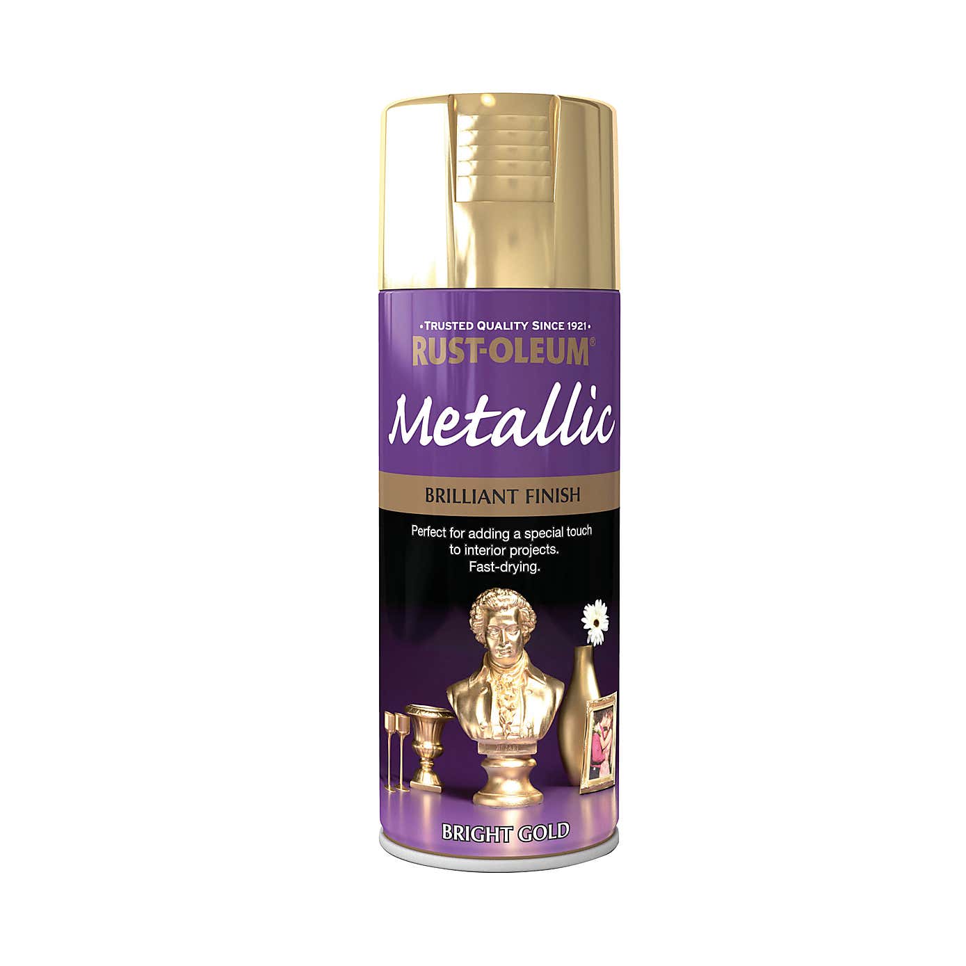 Rust-Oleum Bright Gold Metallic Spray Paint