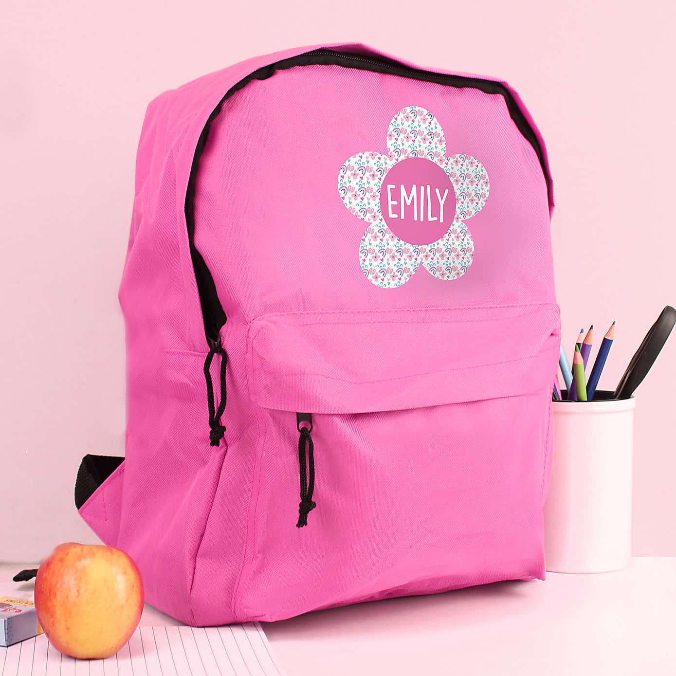 Personalised Flower Backpack