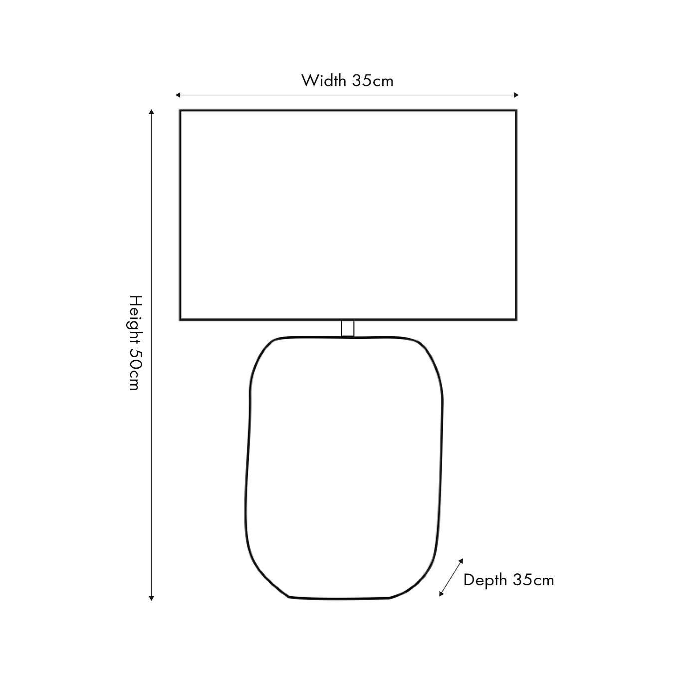 Zadi Plaited Tall Water Hyacinth Table Lamp