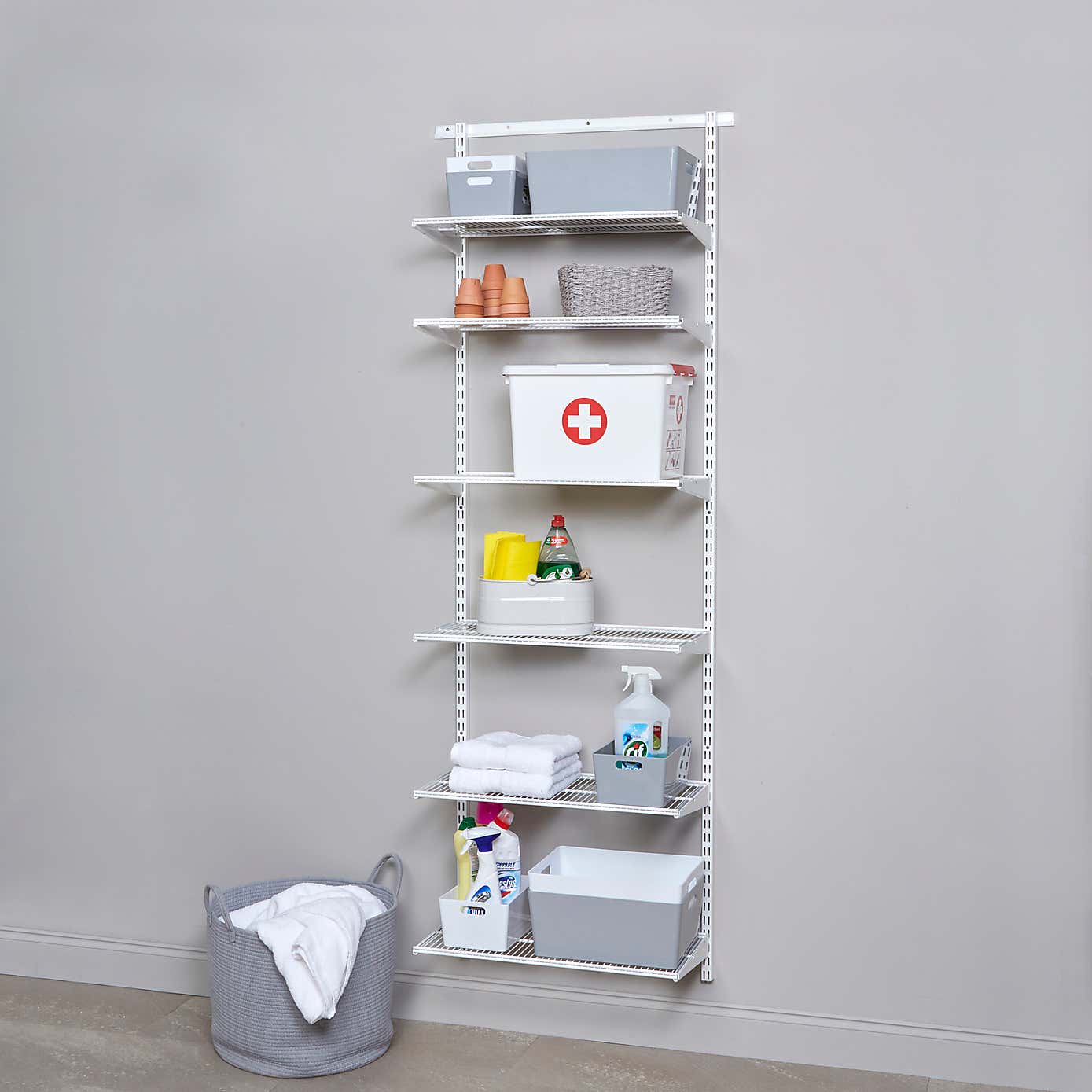 Elfa 6 Shelf Starter Kit 60x30cm