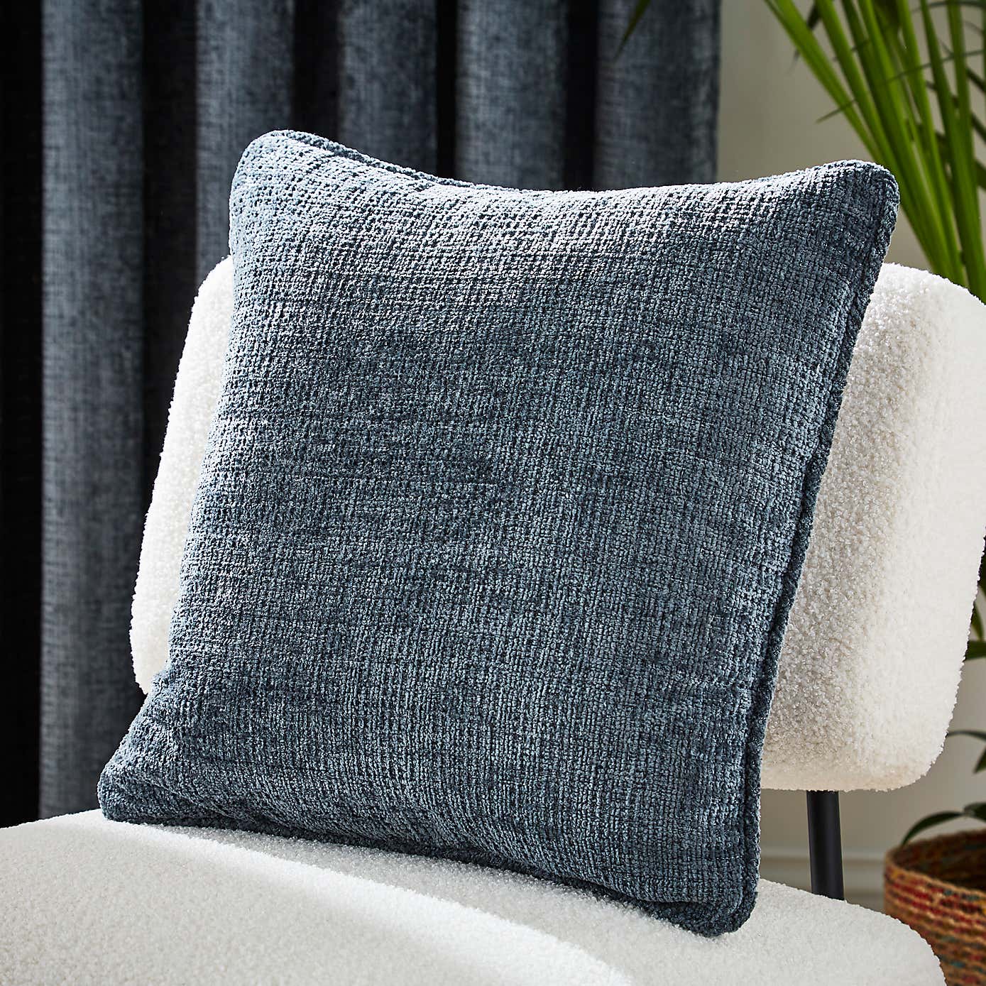 Cashton Chenille Square Cushion