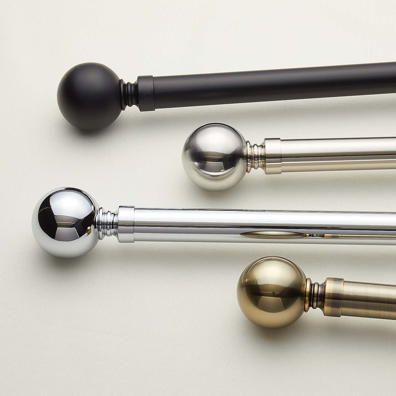 Ashton Metal Curtain Pole