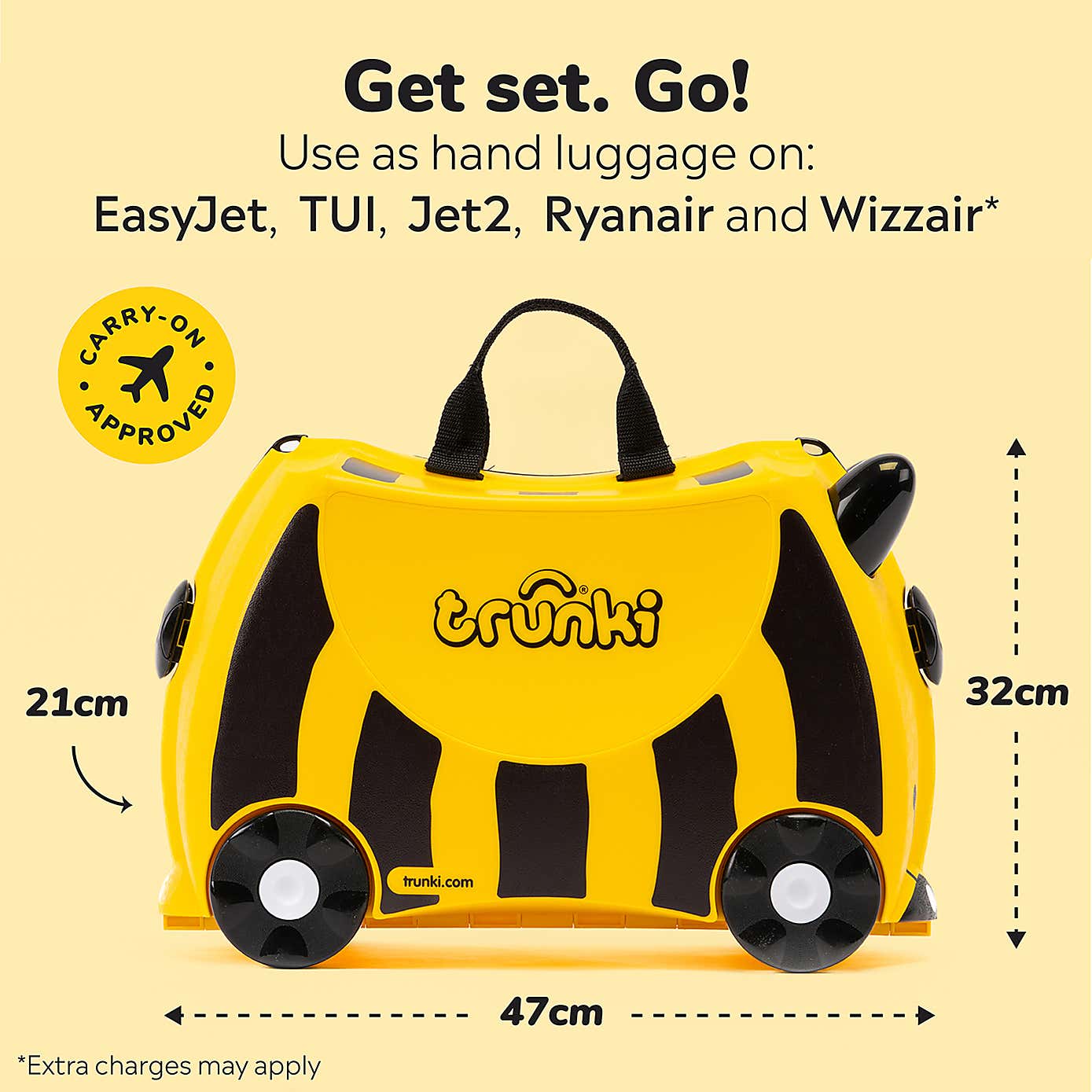 Trunki Bernard Ride On Suitcase