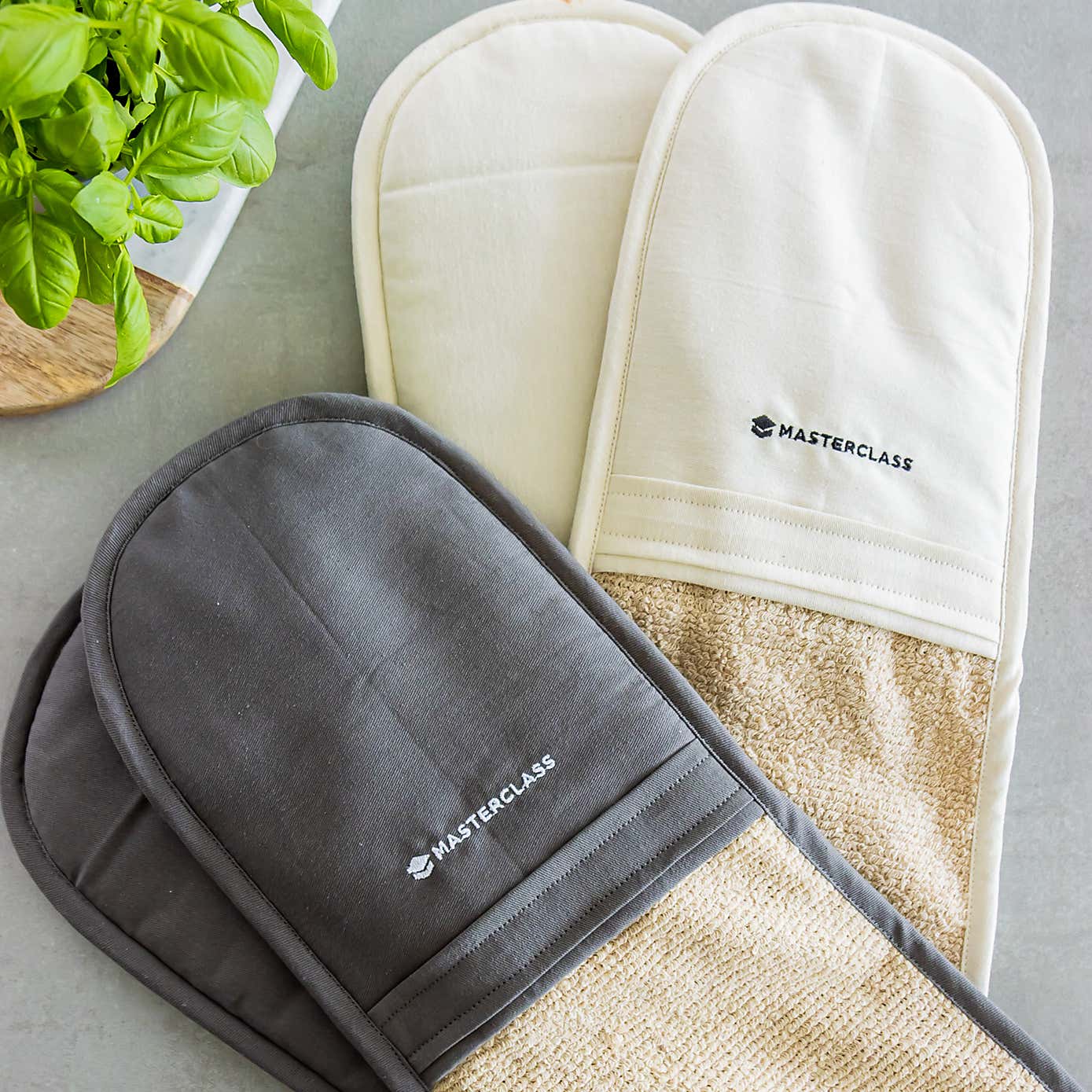 MasterClass Cotton Double Oven Glove