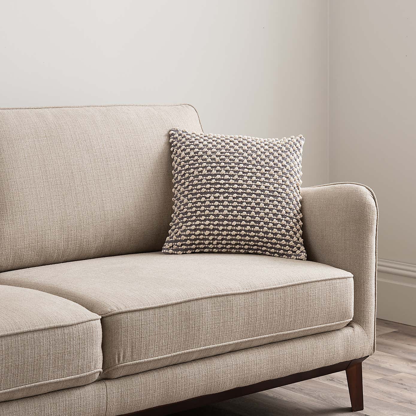 Jersey Bobble Square Cushion