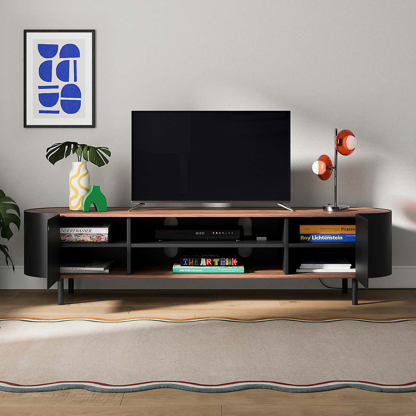 Elements Griffin Extra Wide TV Unit for TVs up to 80"