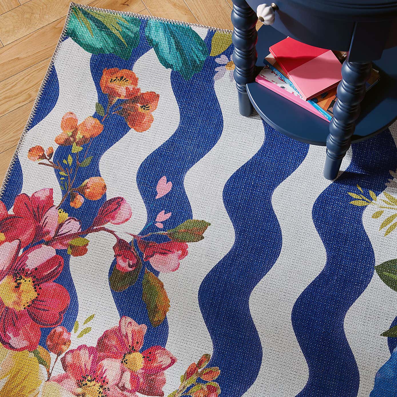 Sophie Robinson Juicy Bloom Washable Rug