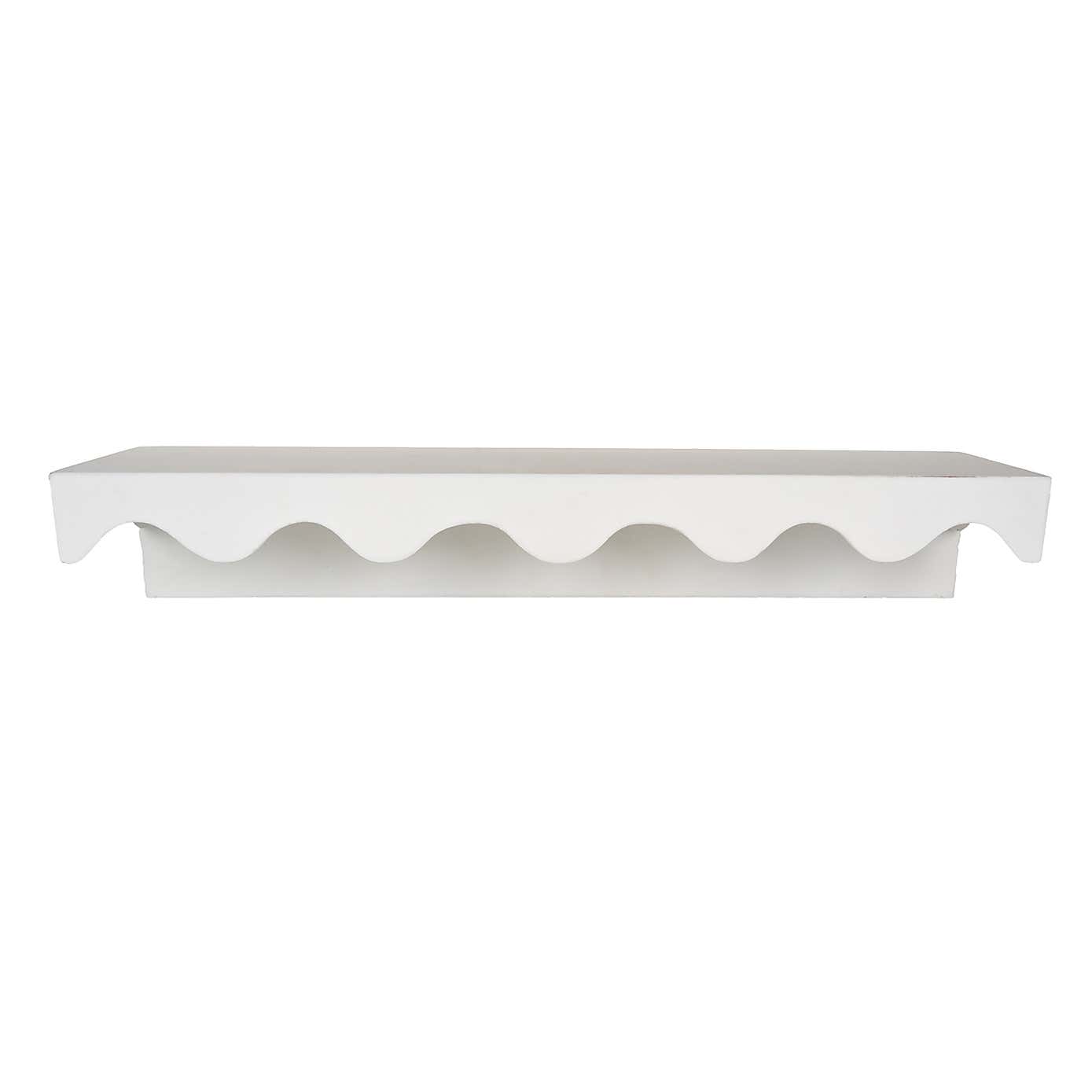 Wavy Floating Shelf, 55cm