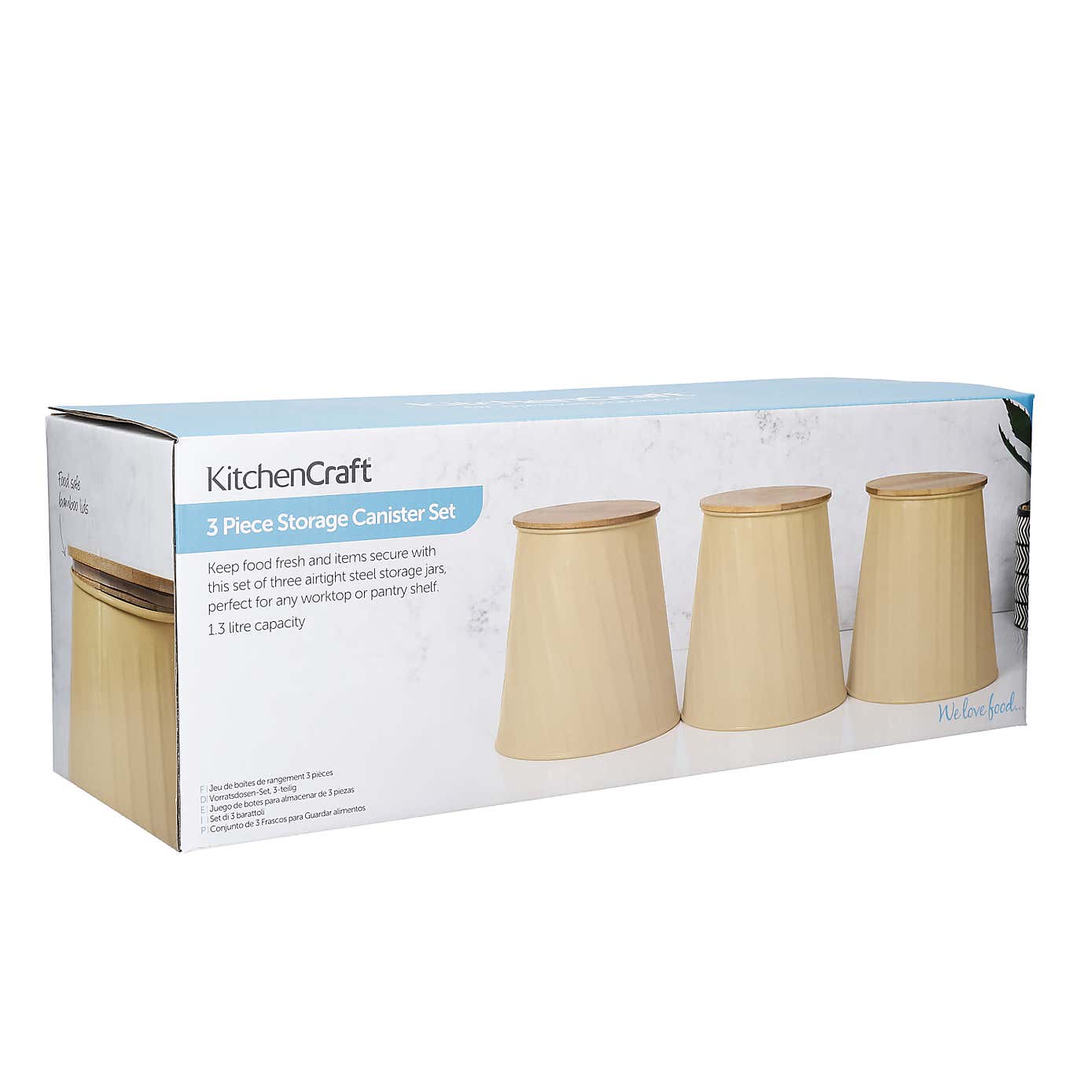 Set of 3 Fetal Food Storage Containers