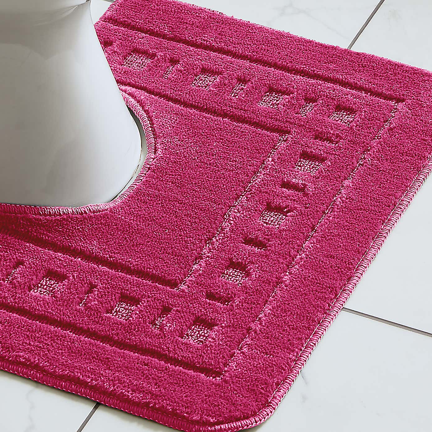 Armoni Bath Mat and Pedestal Mat Set