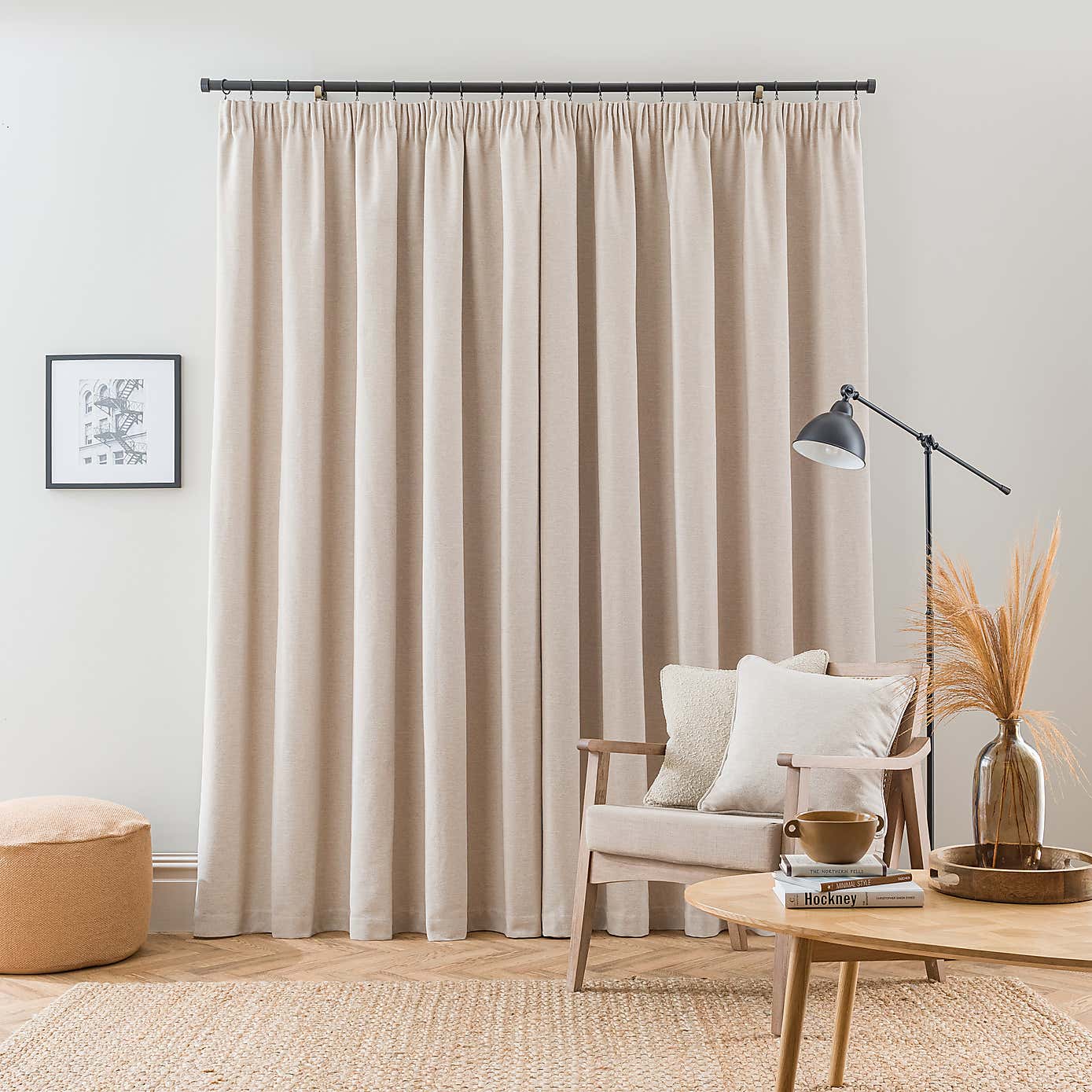 Calista Pencil Pleat Curtains