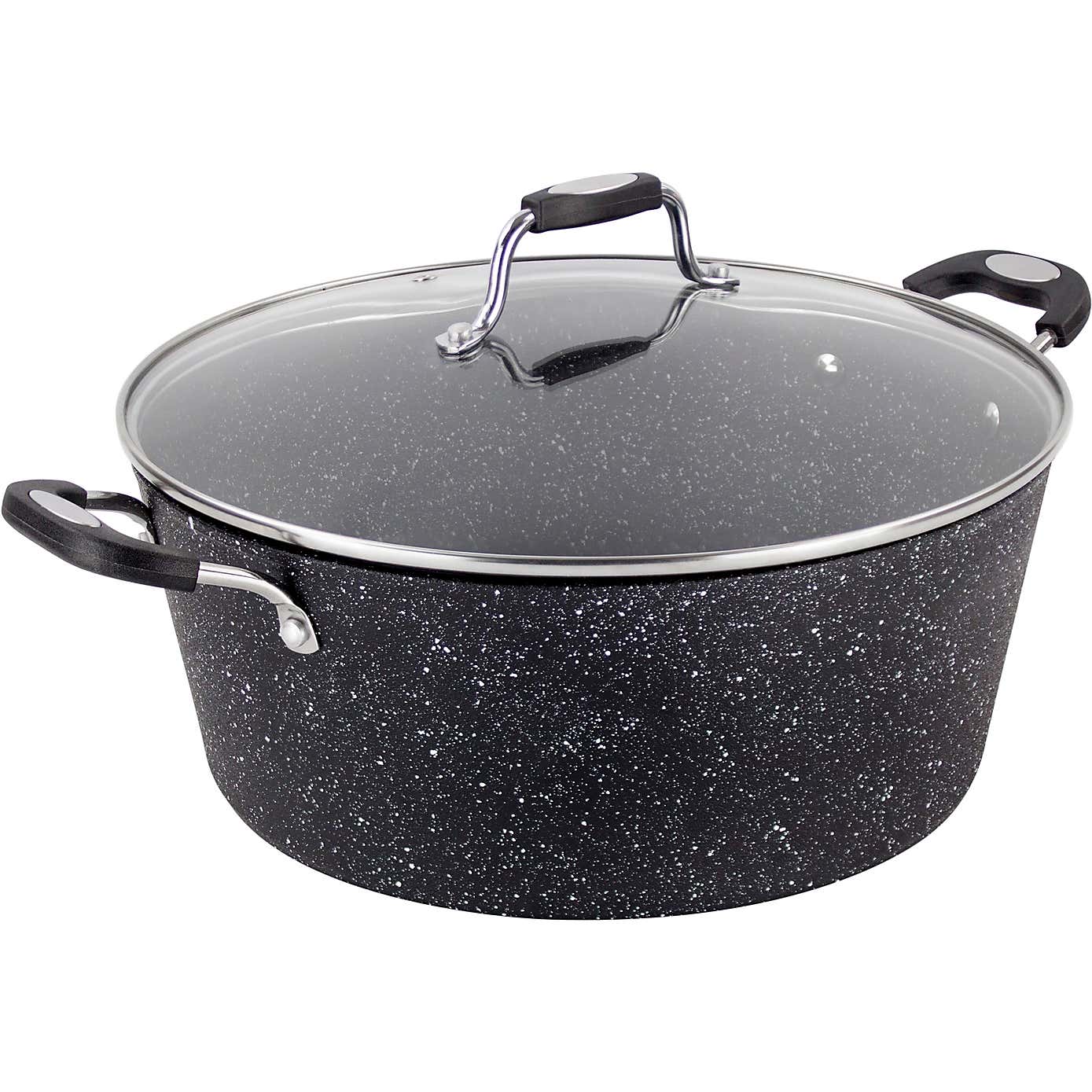 Scoville Neverstick Non-stick Aluminium Stock Pot, 32cm