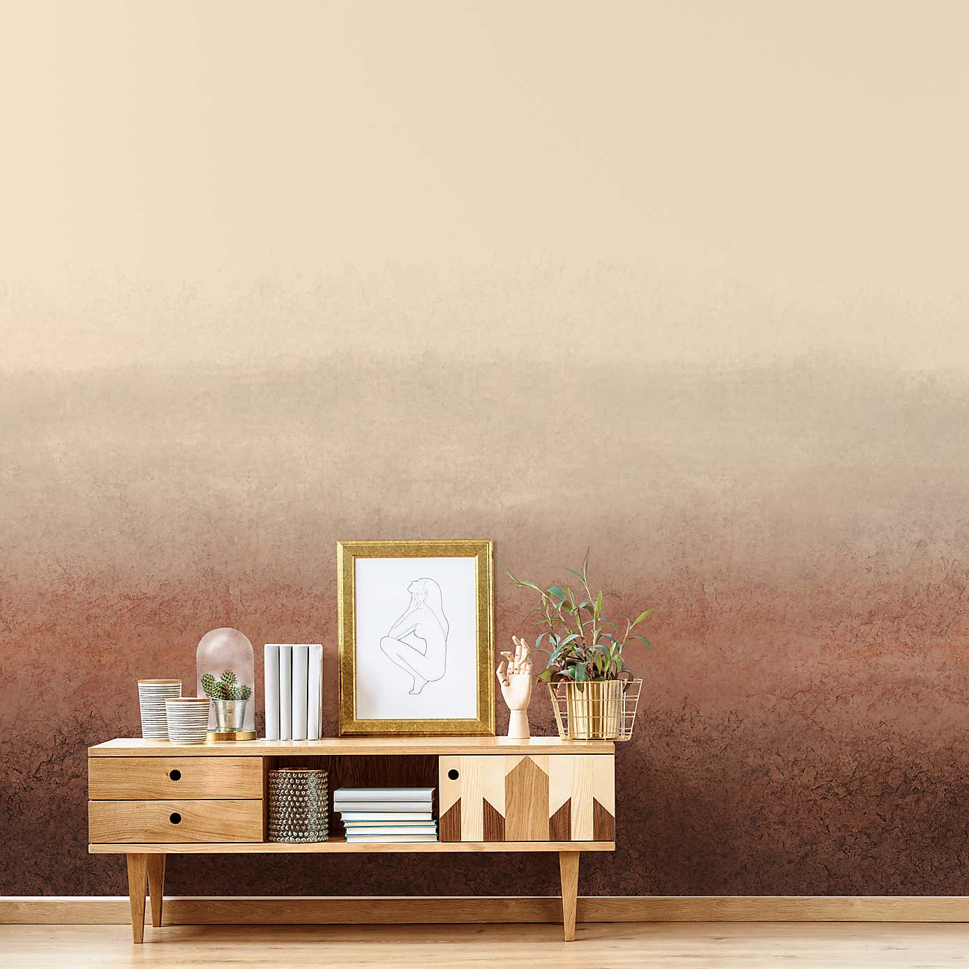 Ombre Texture Wall Mural