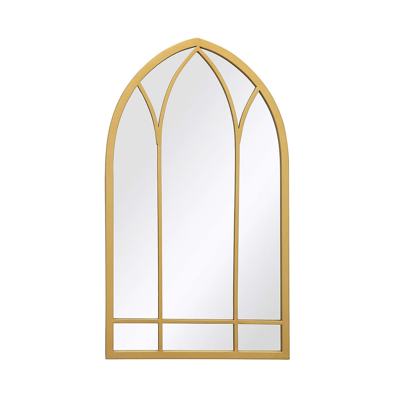 Arcus Window Arched Indoor Outdoor Wall Mirror