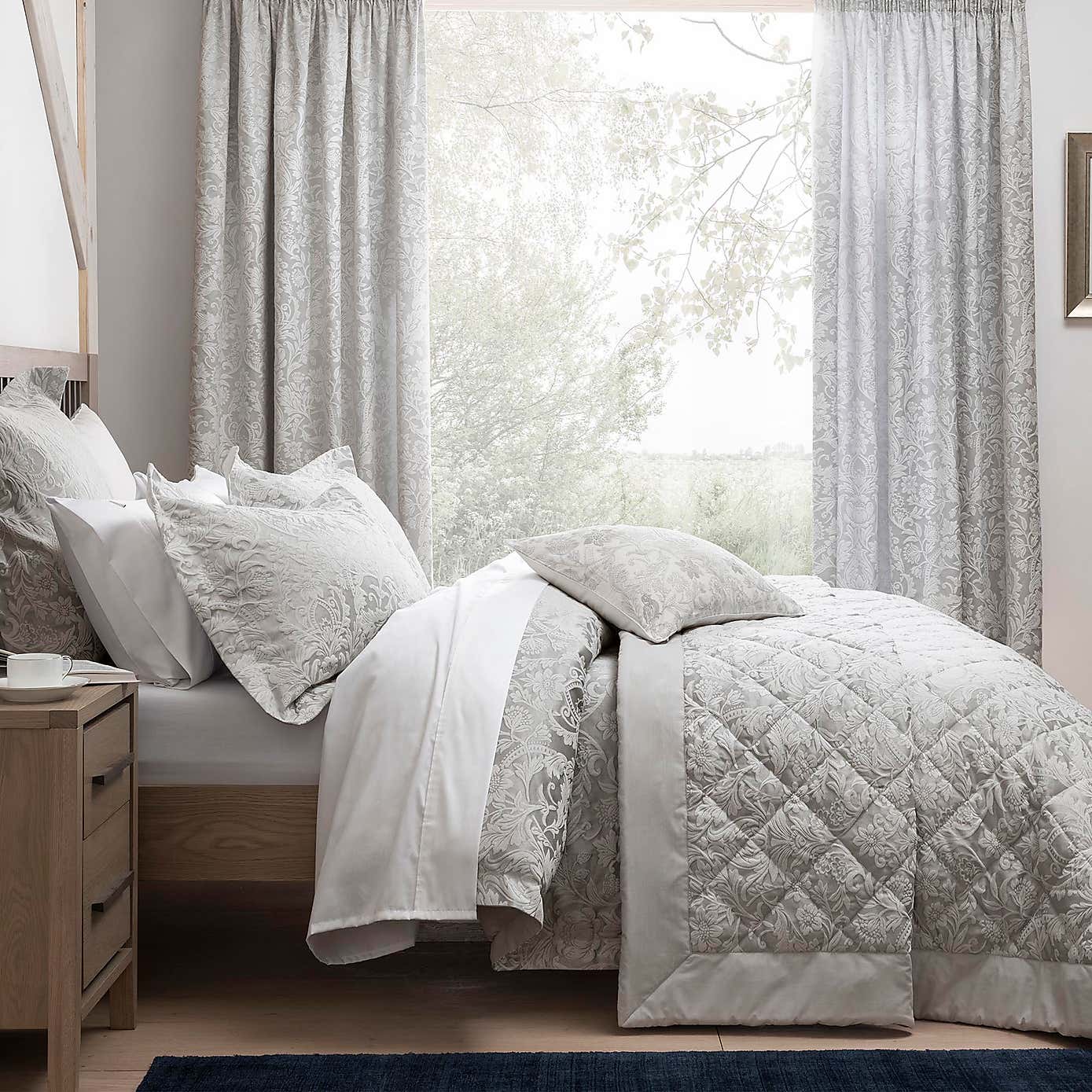 Dorma Winchester Grey Bedspread