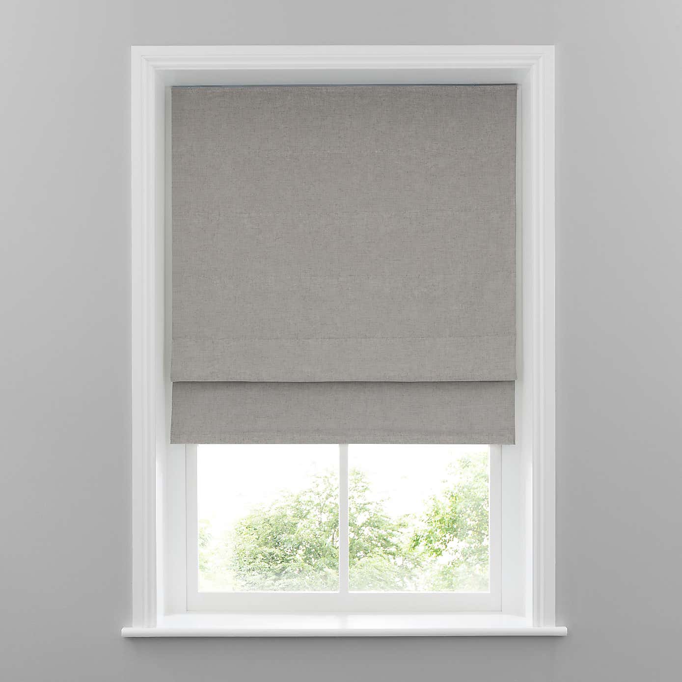 Linen Mix Blackout Roman Blind