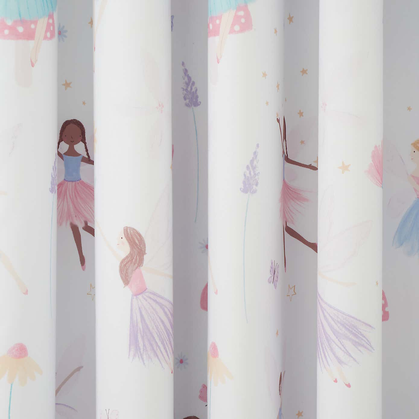 Meadow Fairies Blackout Eyelet Curtains
