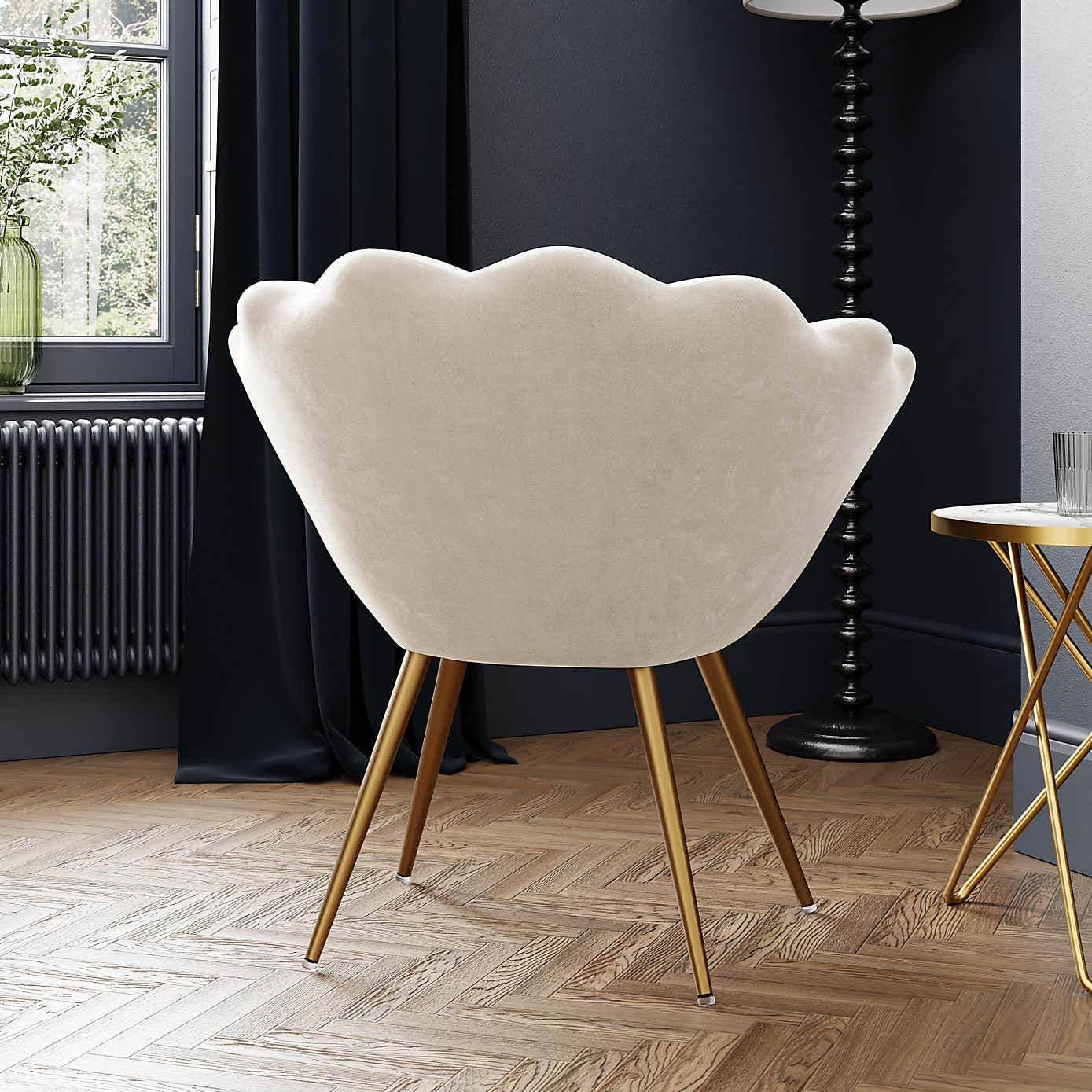 Vivian Velvet Chair