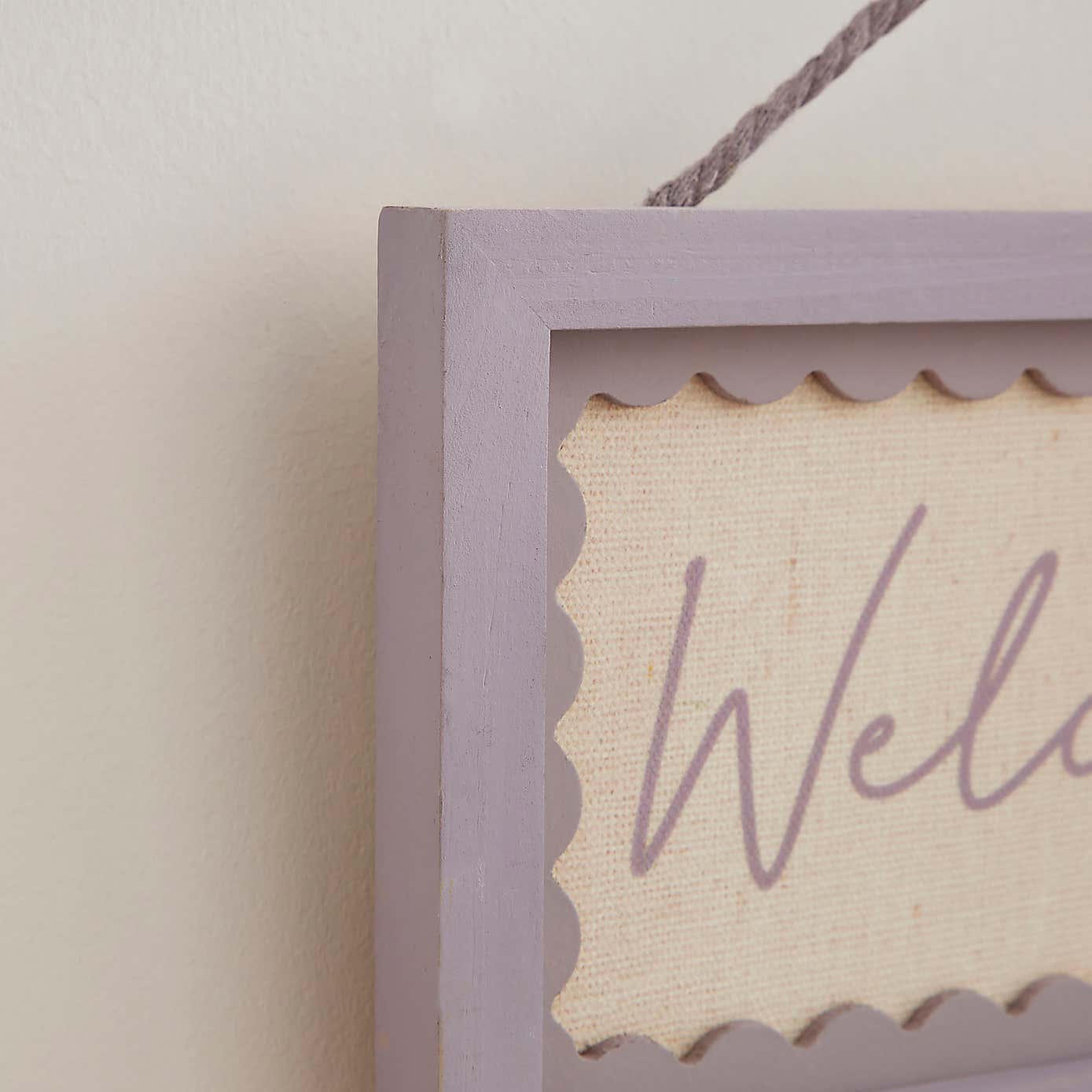 Remi Welcome Home Hanging Plaque
