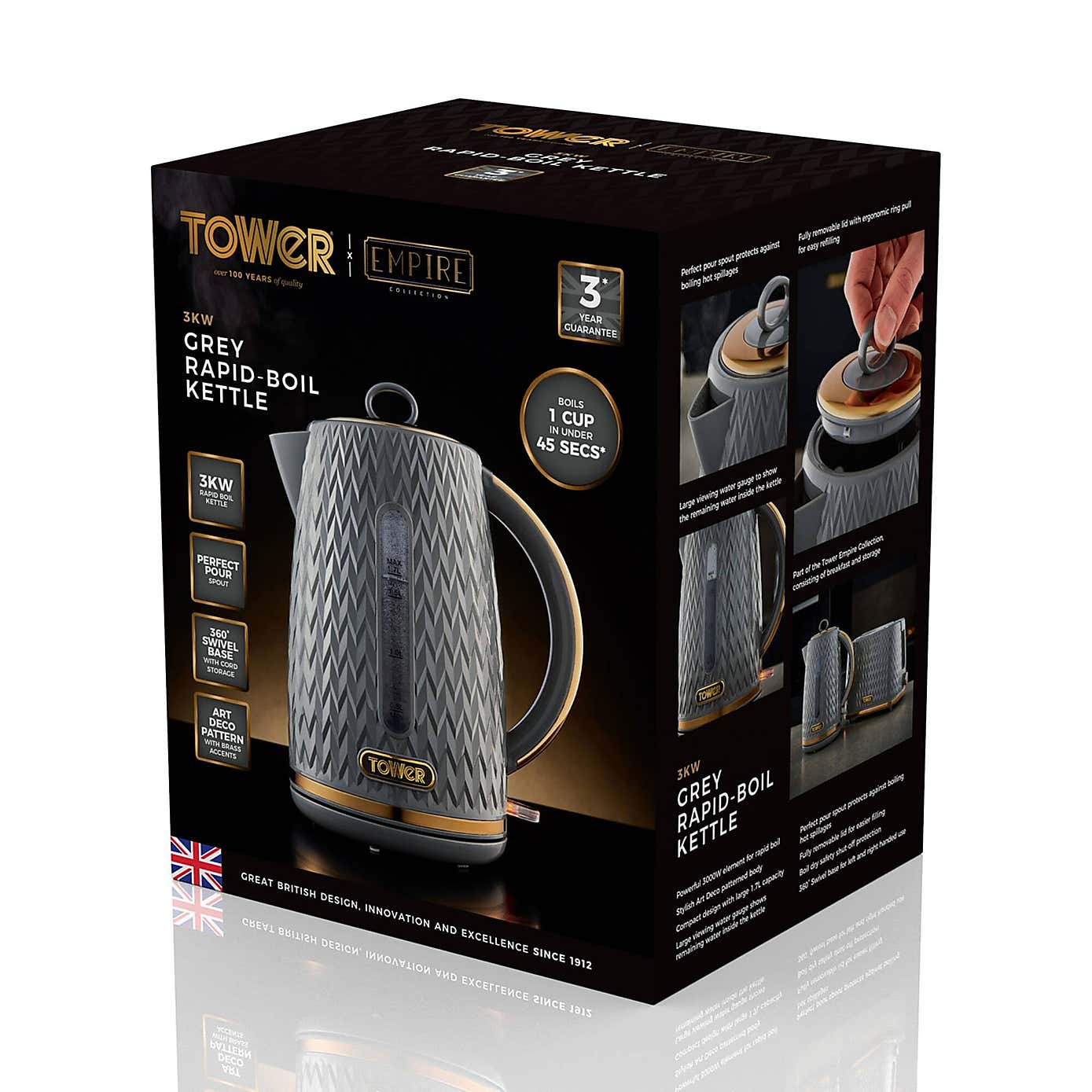 TOWER Empire 1.7L Kettle