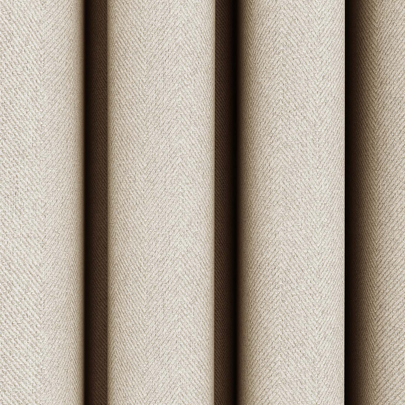 Rotterdam Herringbone Blackout Pencil Pleat Curtains