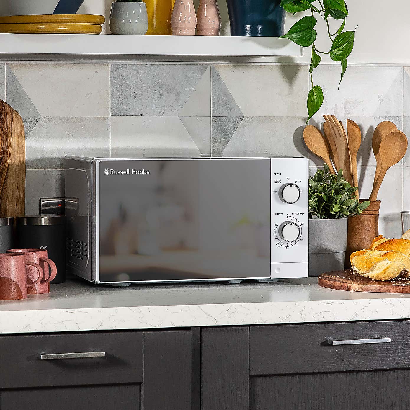 Russell Hobbs Compact Solo 20L Manual Microwave