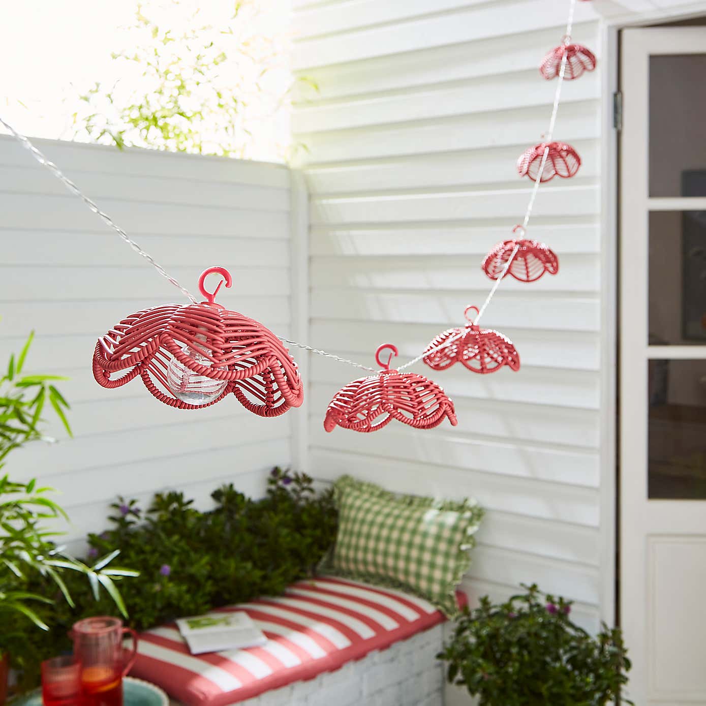 Sophie Robinson 10 LED Indoor Outdoor Solar String Lights