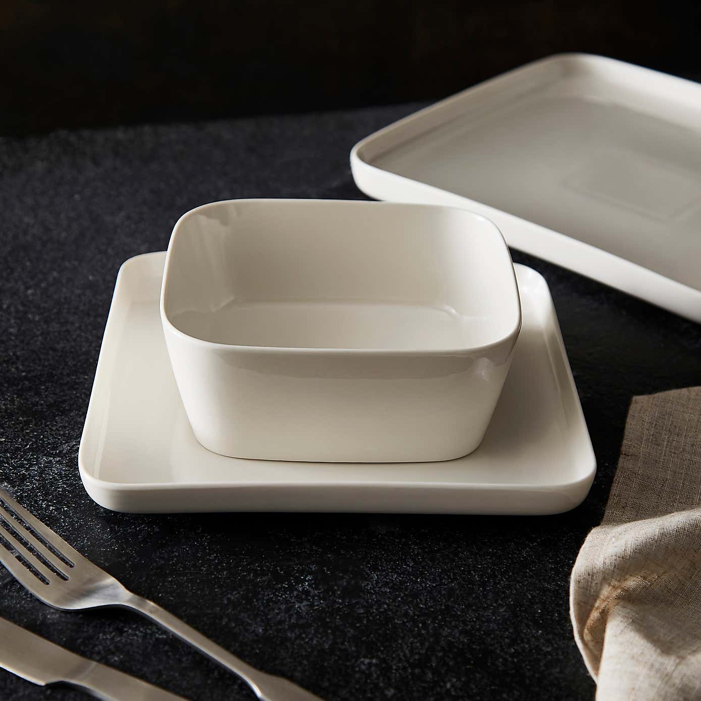 Larson Square 12pc Dinner Set