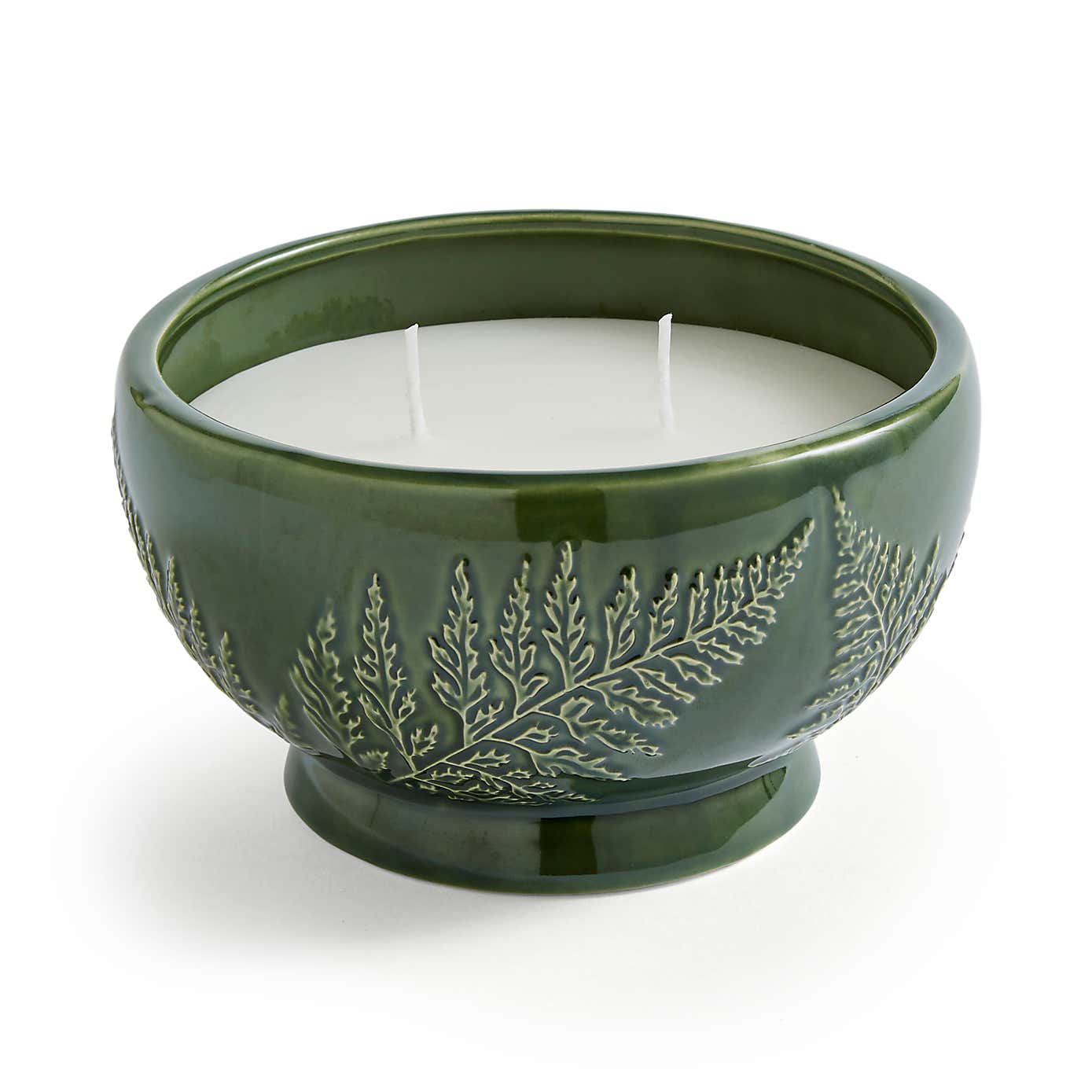 Churchgate Olive Leaf & Fern Round Multi Wick Candle